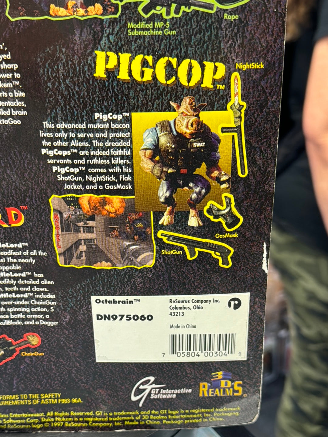 Octabrain (Vintage Duke Nukem, ReSaurus) SEALED product image 14, provided for visual reference and product detail review