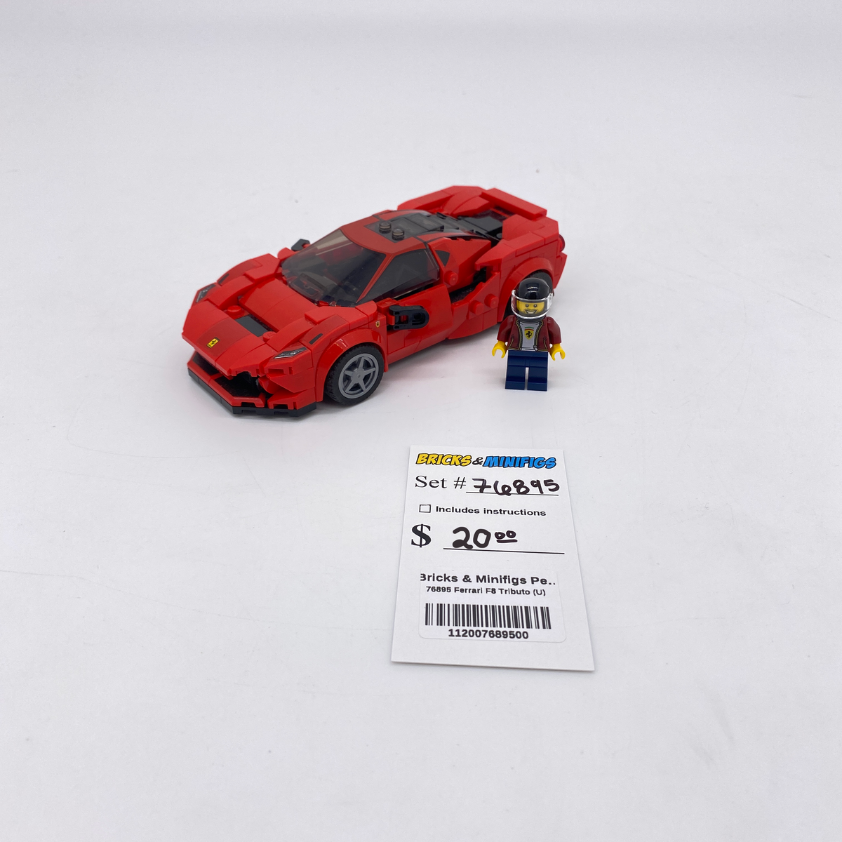 76895 Ferrari F8 Tributo (U) product image 1, provided for visual reference and product detail review