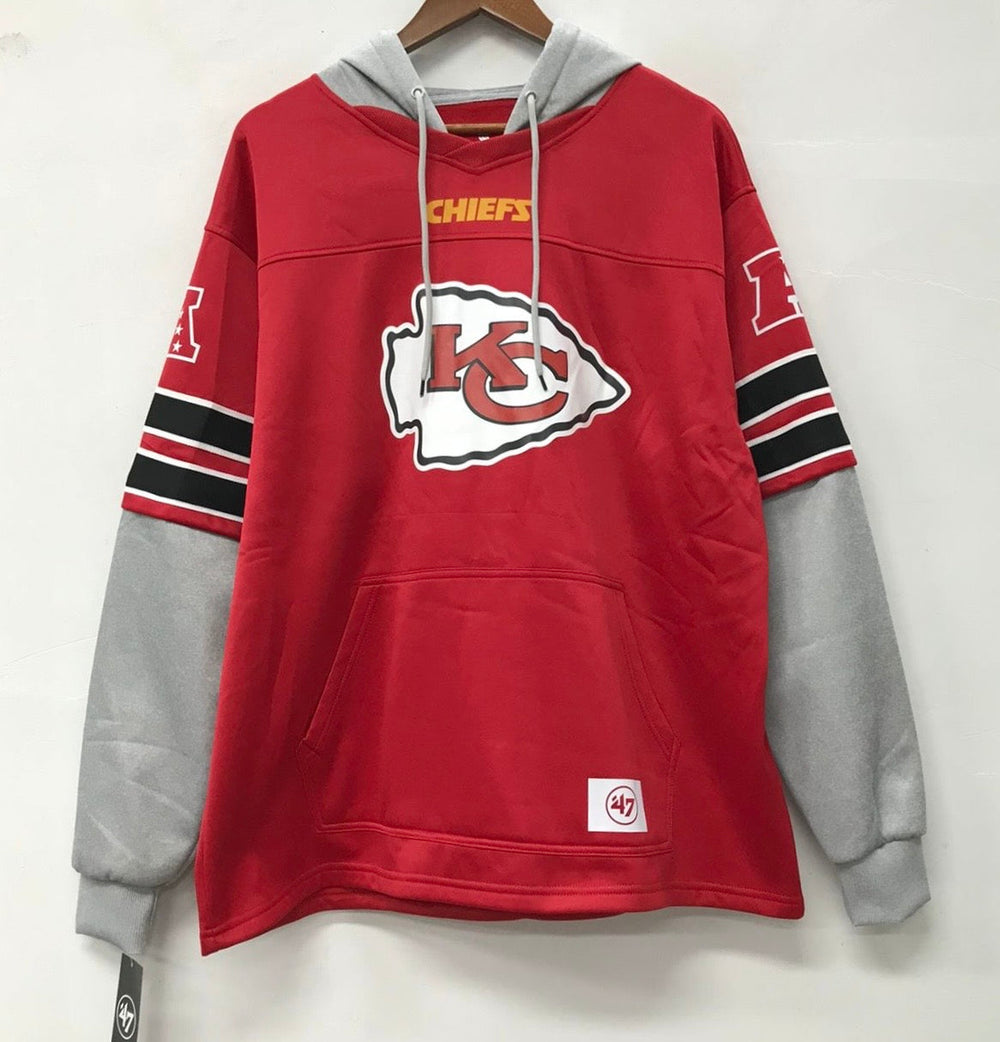Kansas City Chiefs Official NFL 47 brand hoodie