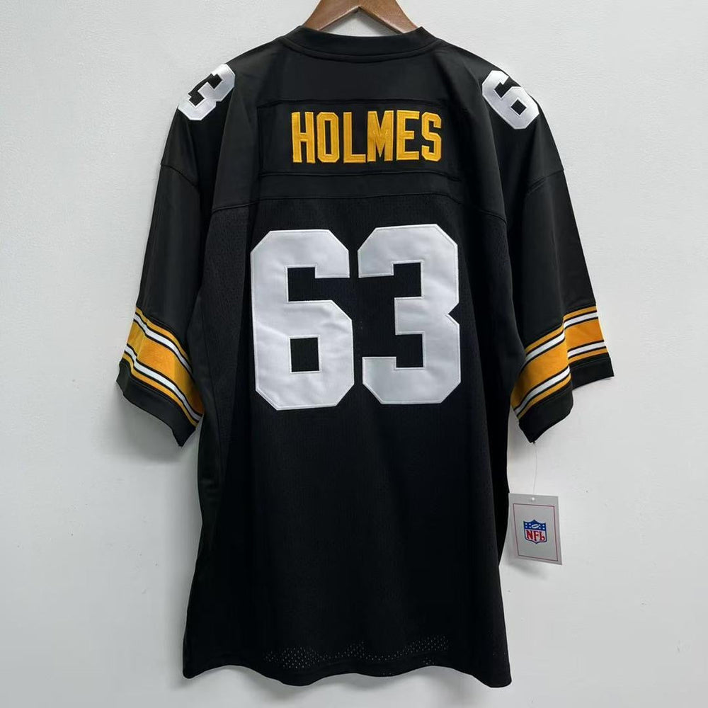 Ernie Holmes Pittsburgh Steelers Official NFL Mitchell &