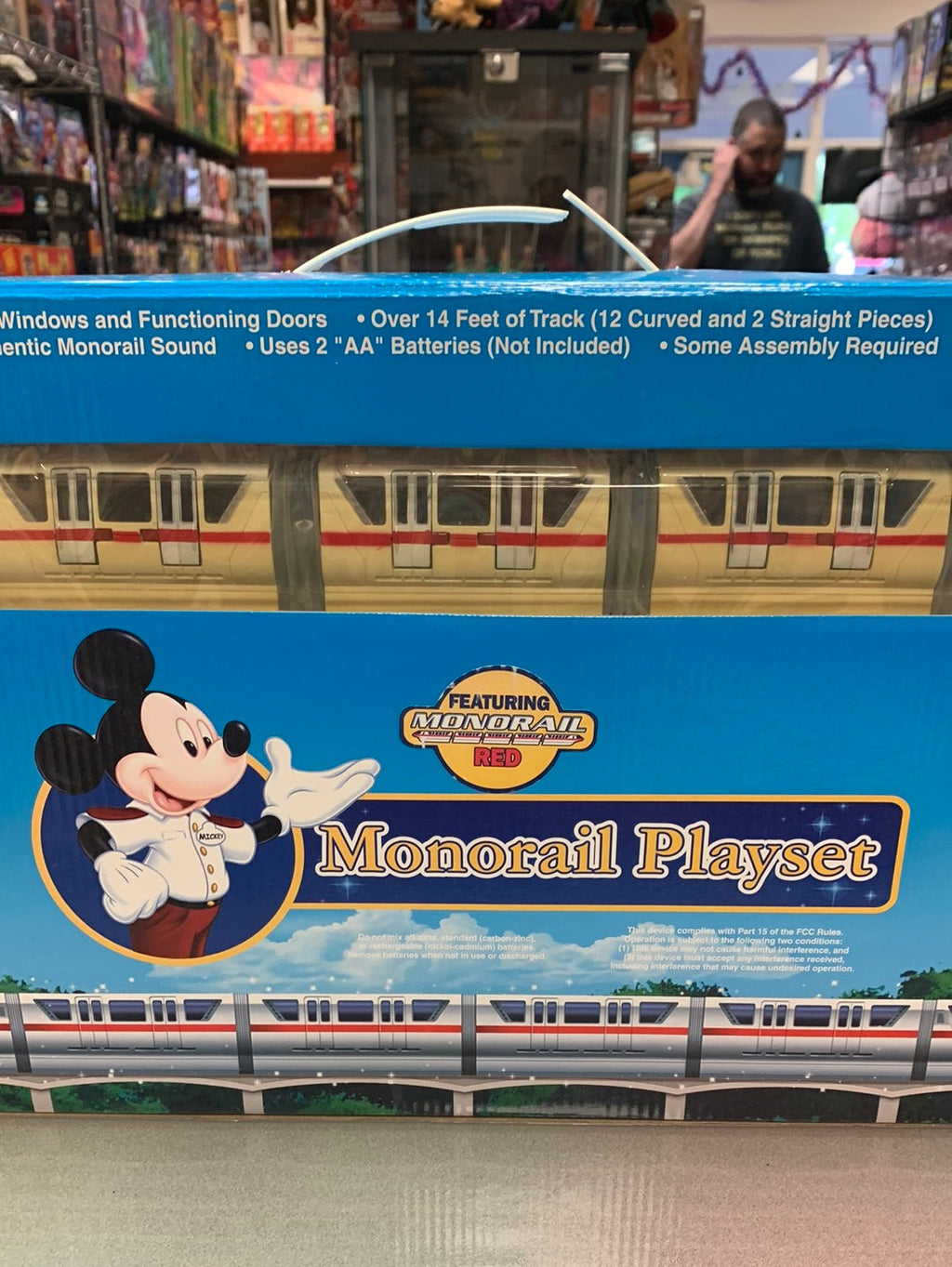 Disneyland Resort Monorail Red Stripe (Disney theme park collection, Disney World) Sealed by product image 3, provided for