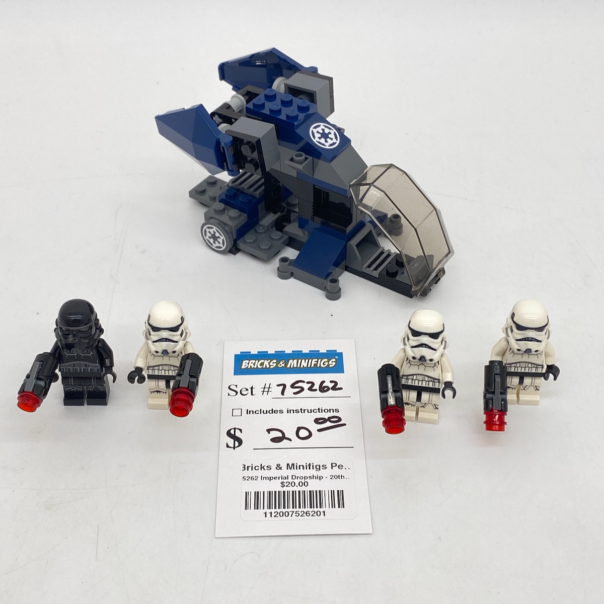 75262 Imperial Dropship - 20th Anniversary Edition (U1) product image 1, provided for visual reference and product detail