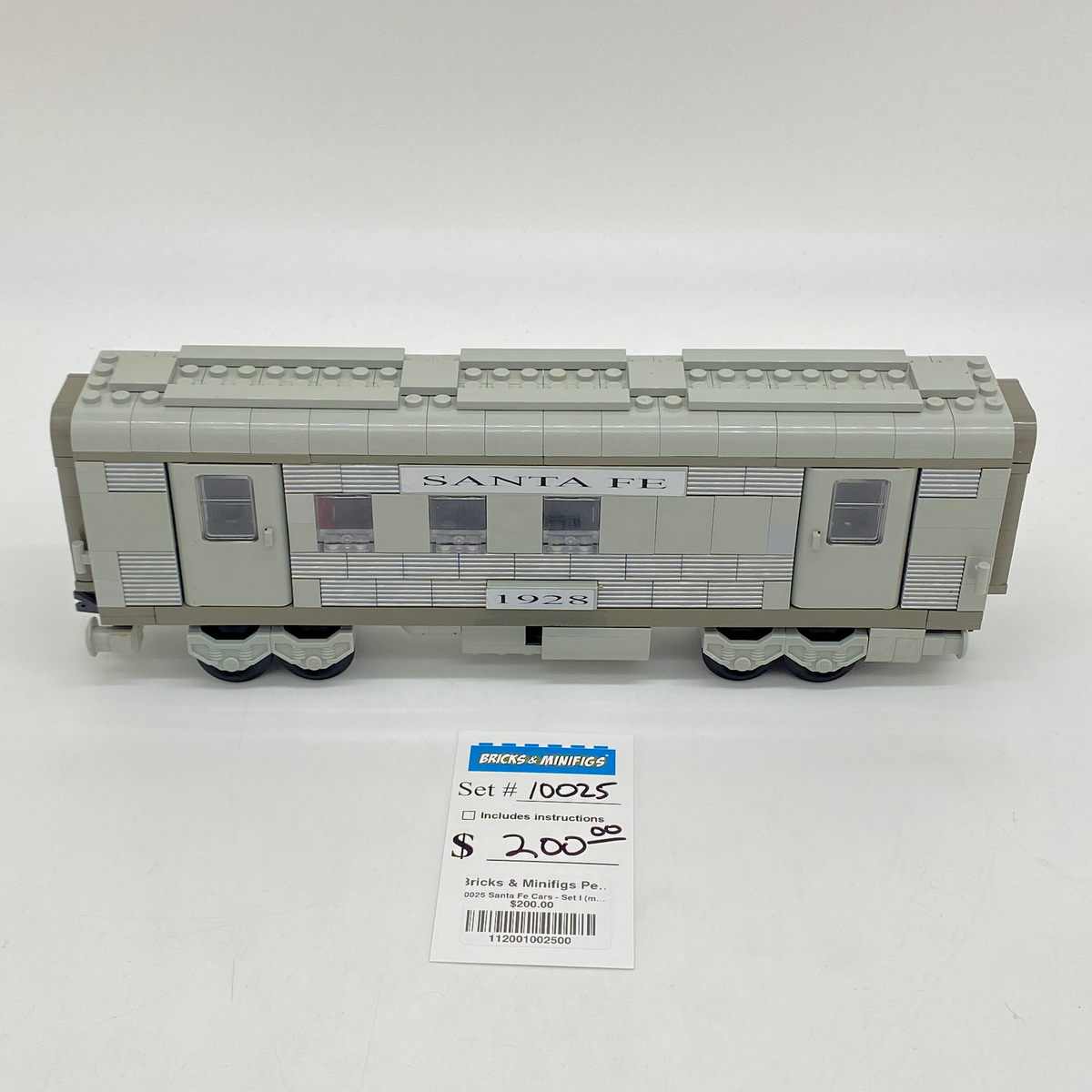 10025 Santa Fe Cars - Set I (mail or baggage car) (U) product image 1, provided for visual reference and product detail