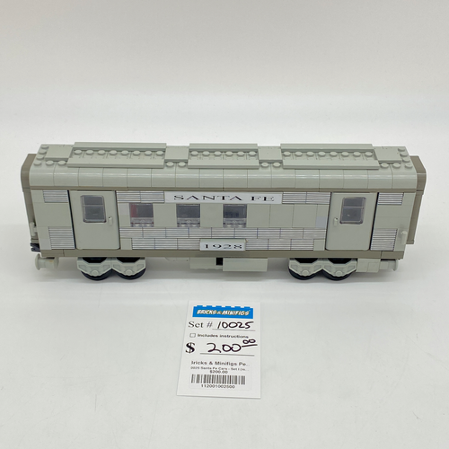 10025 Santa Fe Cars - Set I (mail or baggage car) (U) product image 1, provided for visual reference and product detail