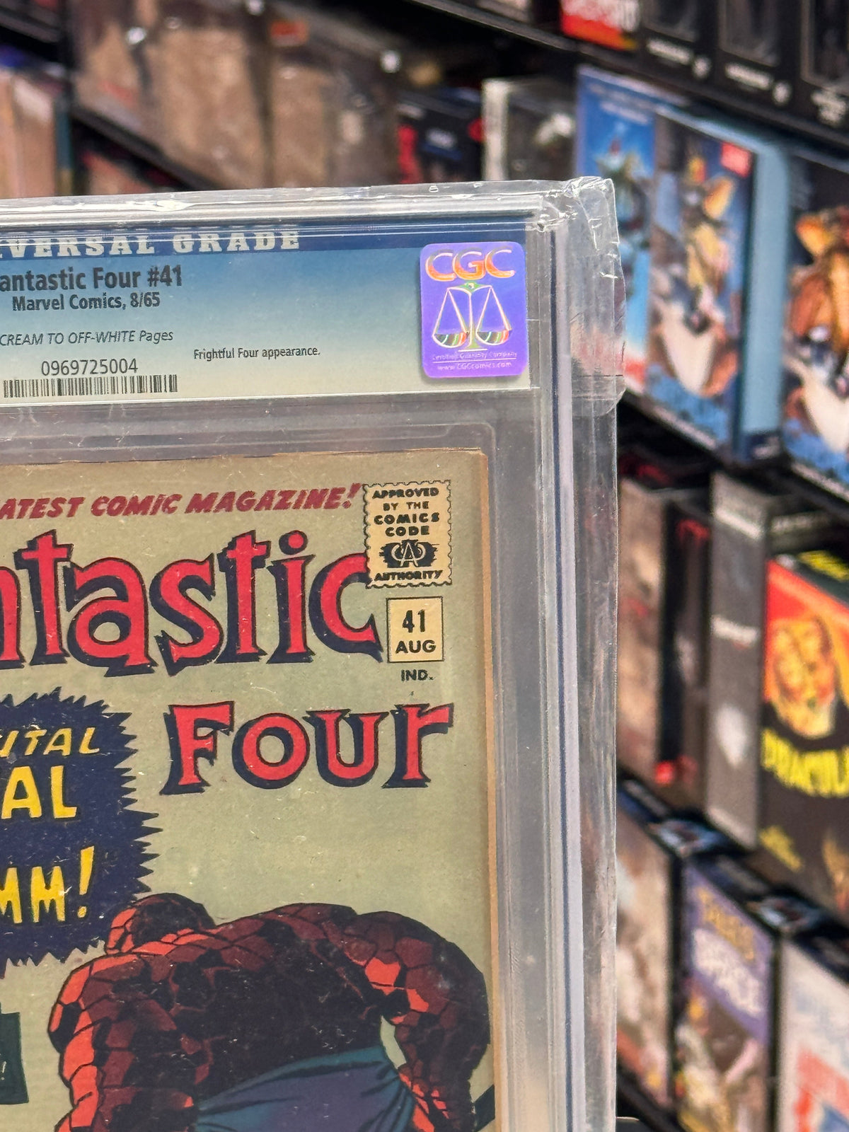 Fantastic Four #41 8/65 (Marvel Comics, CGC Graded 6.0) product image 3, provided for visual reference and product detail