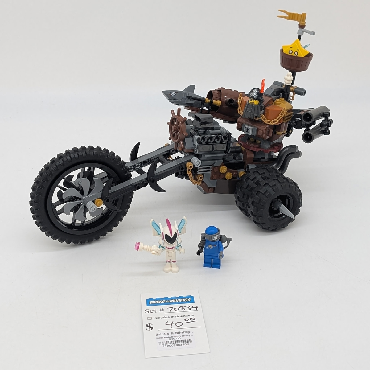 70834 MetalBeard's Heavy Metal Motor Trike! (U) product image 1, provided for visual reference and product detail review