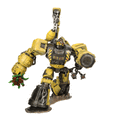 Wrecker 7" Action Figure (Robo Force, Nacelle Very Important Toy) product image 1, provided for visual reference and product