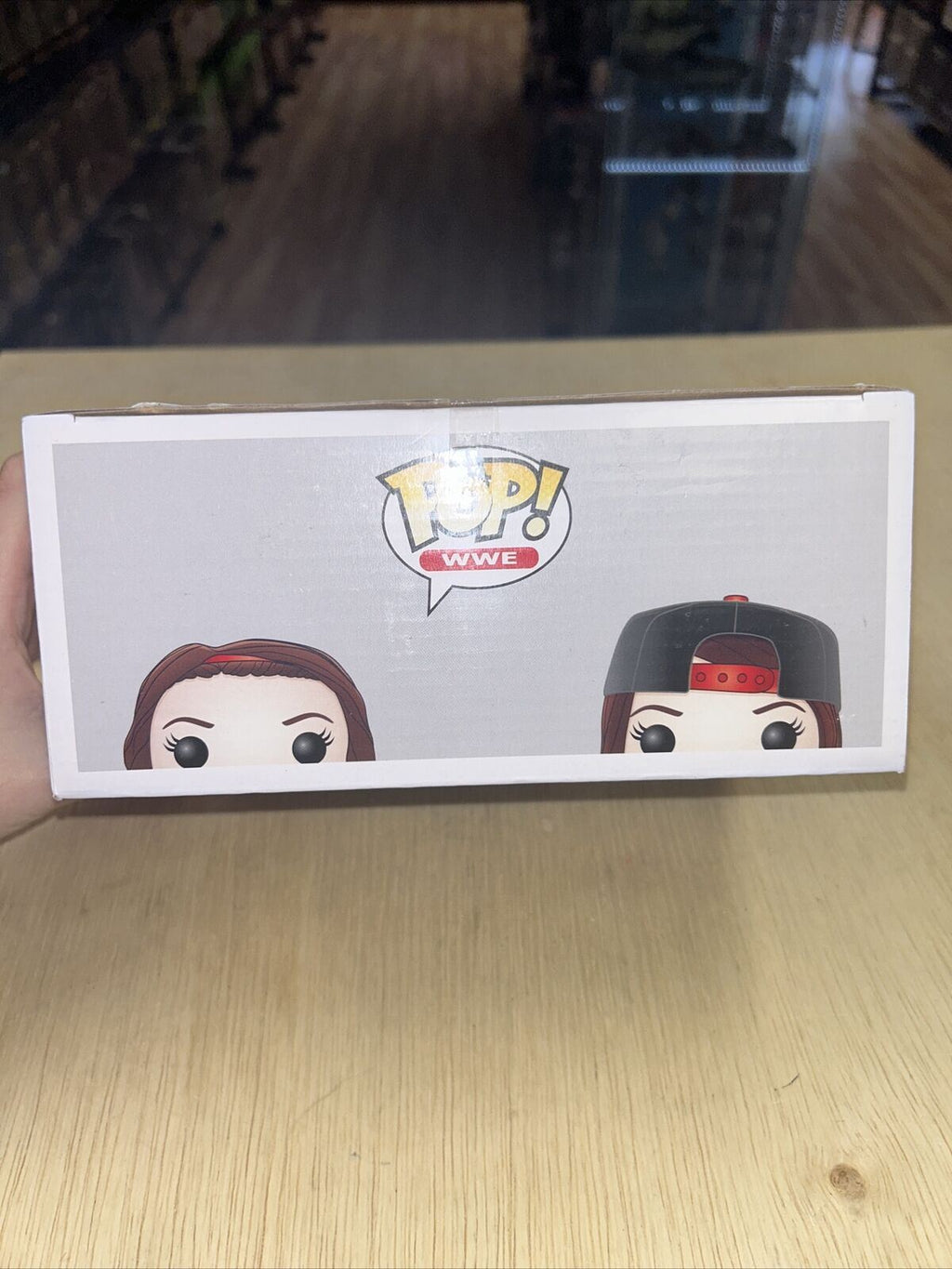 Original WWE Exclusive Niki & Brie Bella Twins (Funko, WWE) *JSA Authenticated* product image 8, provided for visual