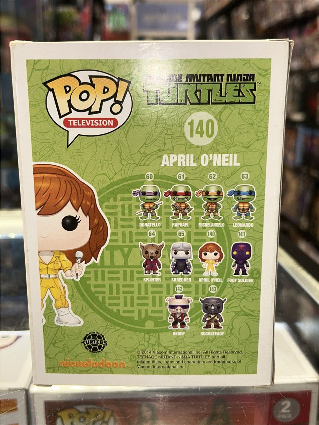 April Signed By Renae Jacobs & Judith Hoag (Funko Pop, TMNT) JSA Authenticated* product image 5, provided for visual