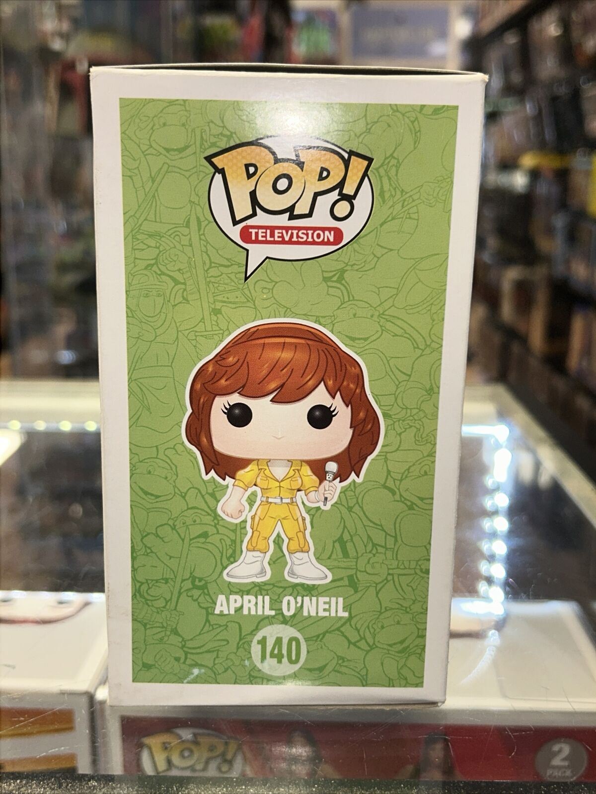 April Signed By Renae Jacobs & Judith Hoag (Funko Pop, TMNT) JSA Authenticated* product image 6, provided for visual