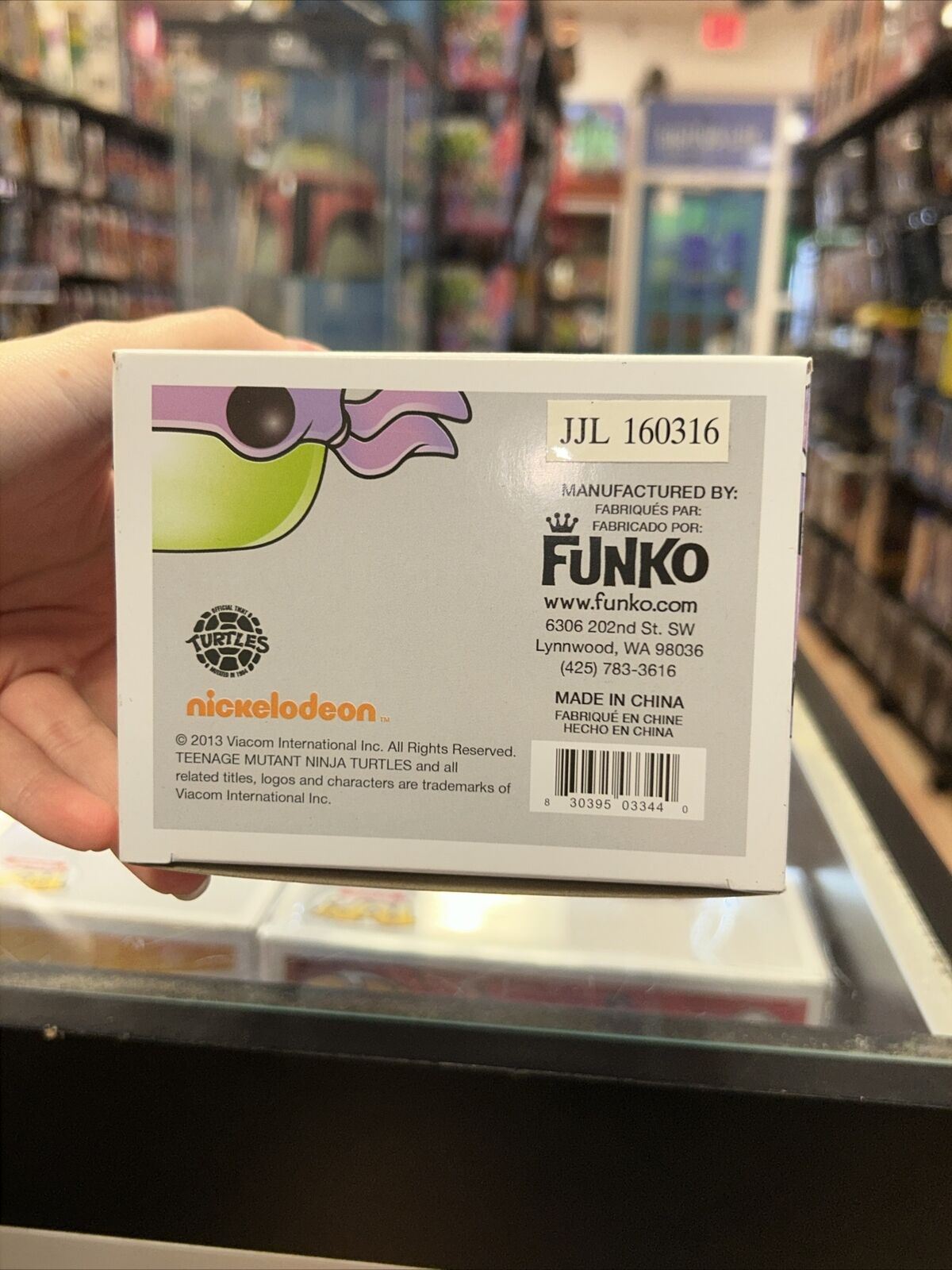 Donatello Signed By Barry Gordon (Funko Pop, TMNT) **JSA Authenticated* product image 7, provided for visual reference and