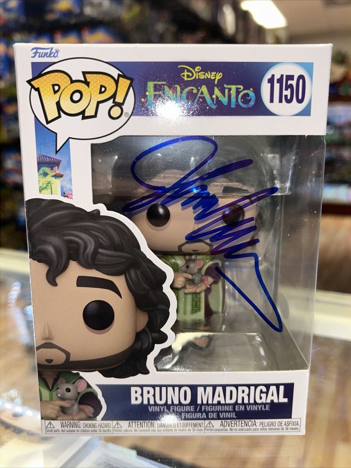 Bruno Madrigal Signed By John Leguizamo (Funko, Disney ) *JSA Authenticated* product image 2, provided for visual reference