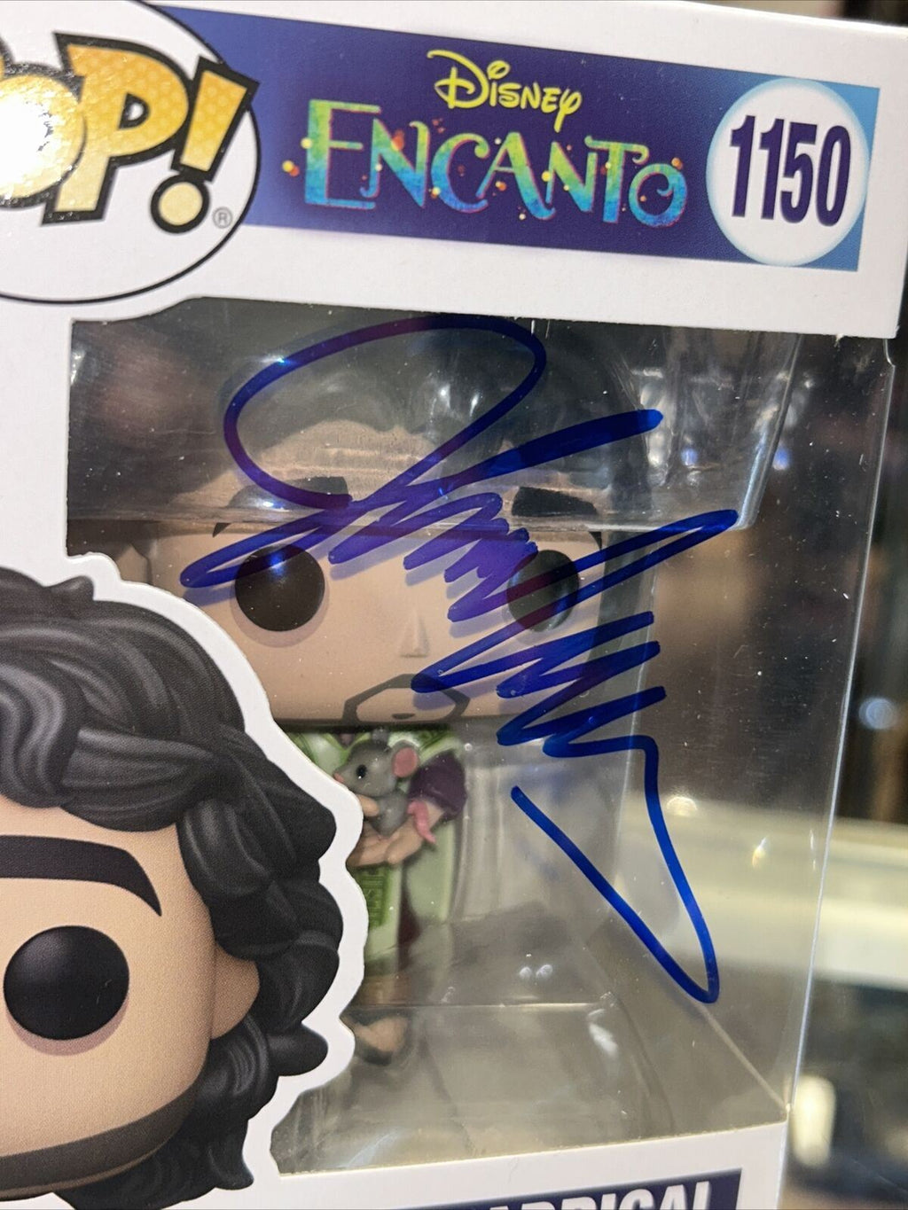 Bruno Madrigal Signed By John Leguizamo (Funko, Disney ) *JSA Authenticated* product image 3, provided for visual reference