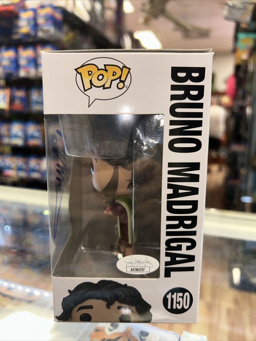 Bruno Madrigal Signed By John Leguizamo (Funko, Disney ) *JSA Authenticated* product image 4, provided for visual reference