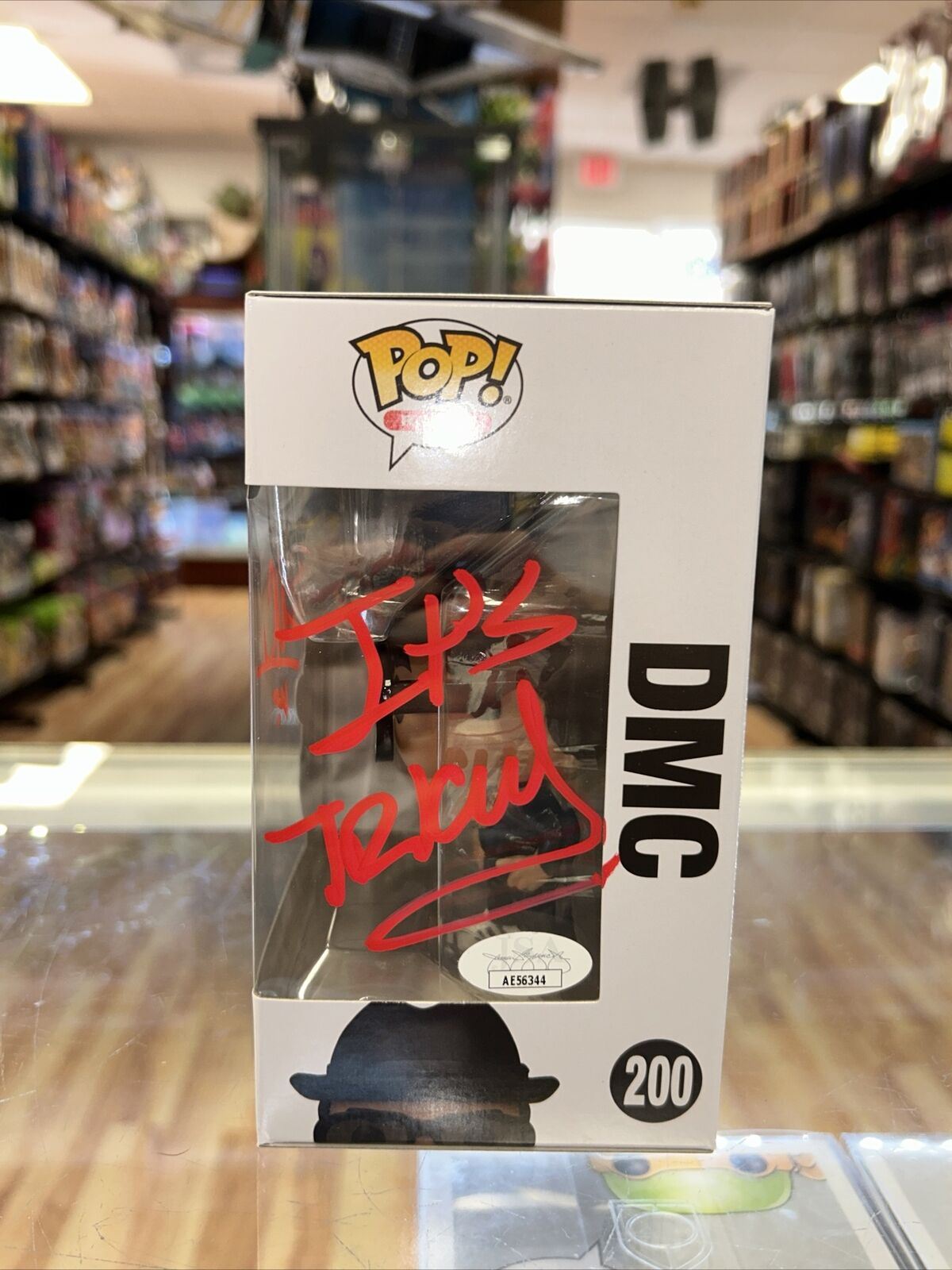 DMC Signed By Darryl McDaniels (Funko, RUN DMC ) *JSA Authenticated* product image 4, provided for visual reference and