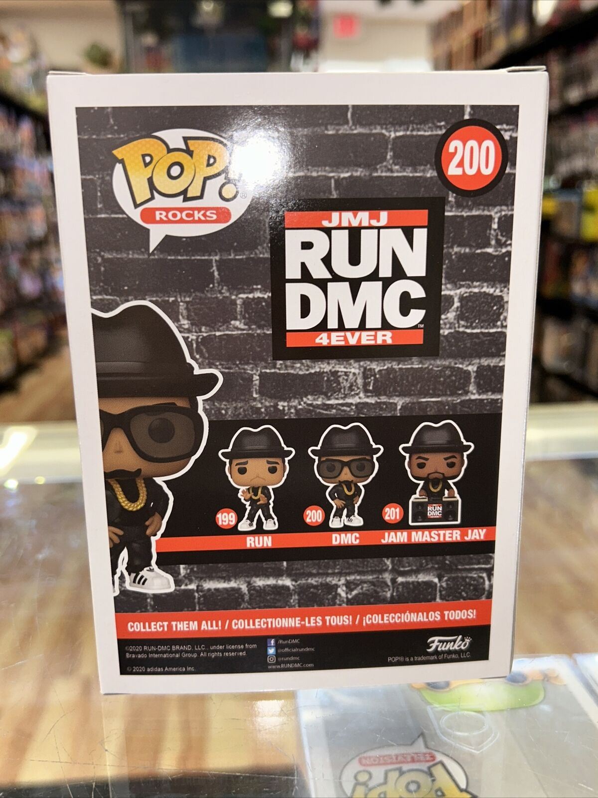 DMC Signed By Darryl McDaniels (Funko, RUN DMC ) *JSA Authenticated* product image 6, provided for visual reference and