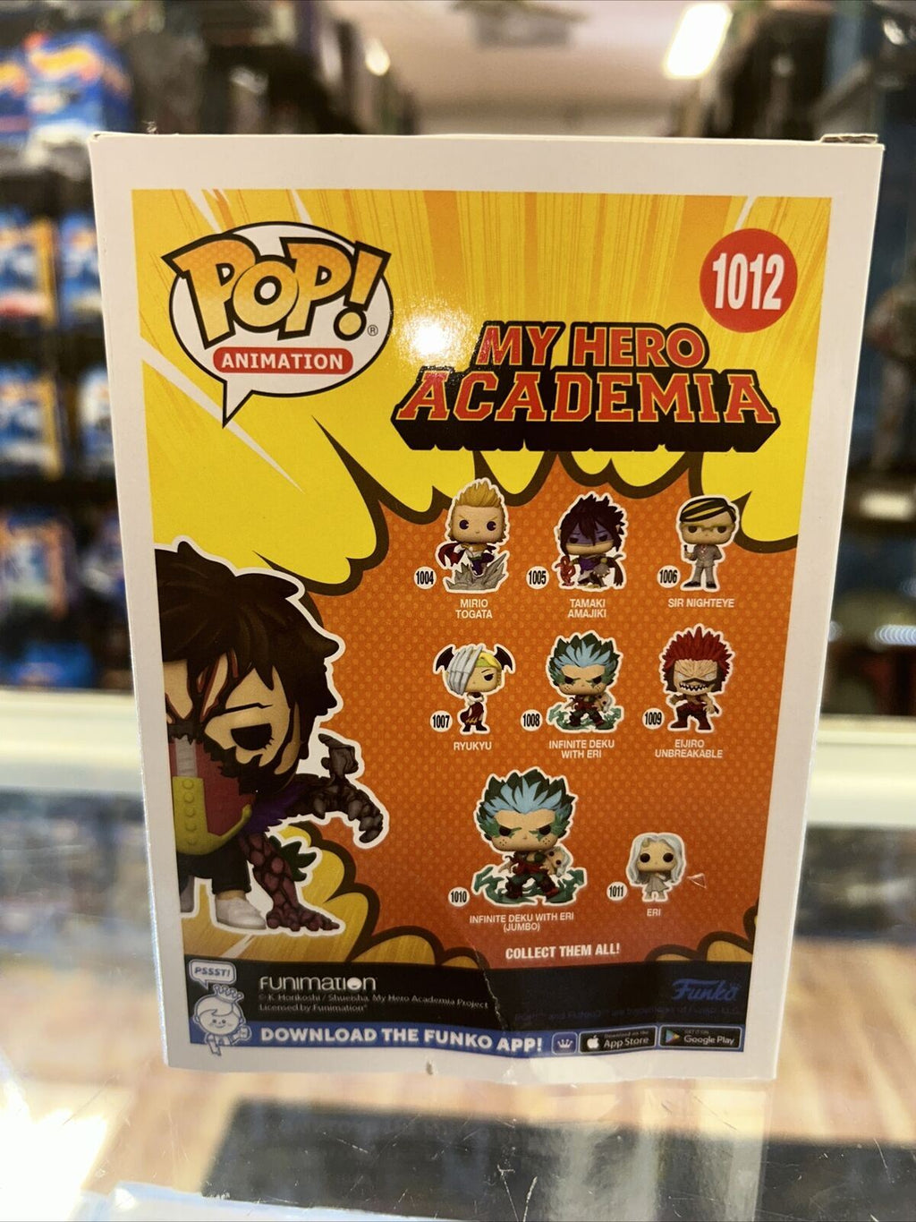 Overhaul Signed by Kellen Goff (Funko, My Hero Academia ) *JSA Authenticated* product image 5, provided for visual reference