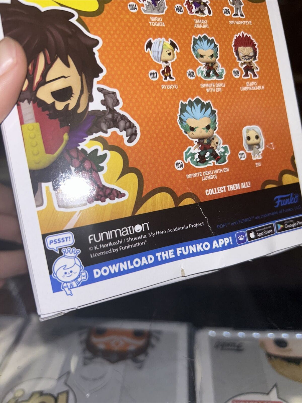 Overhaul Signed by Kellen Goff (Funko, My Hero Academia ) *JSA Authenticated* product image 6, provided for visual reference