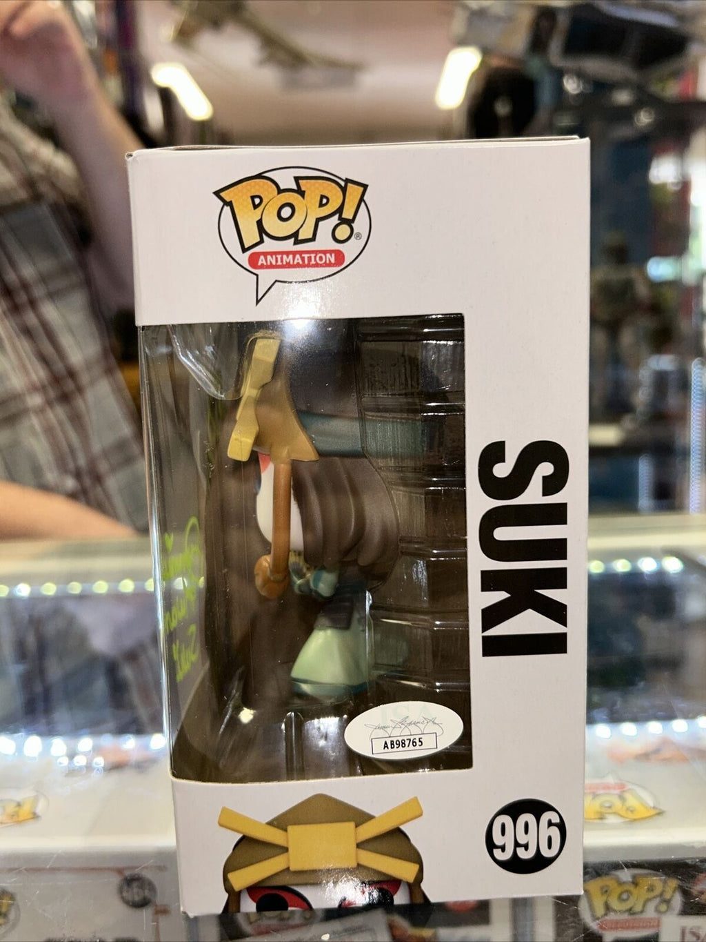 Suki Signed By Jennie Kwan (Funko, Avatar The Last Airbender)*JSA Authenticated* product image 4, provided for visual