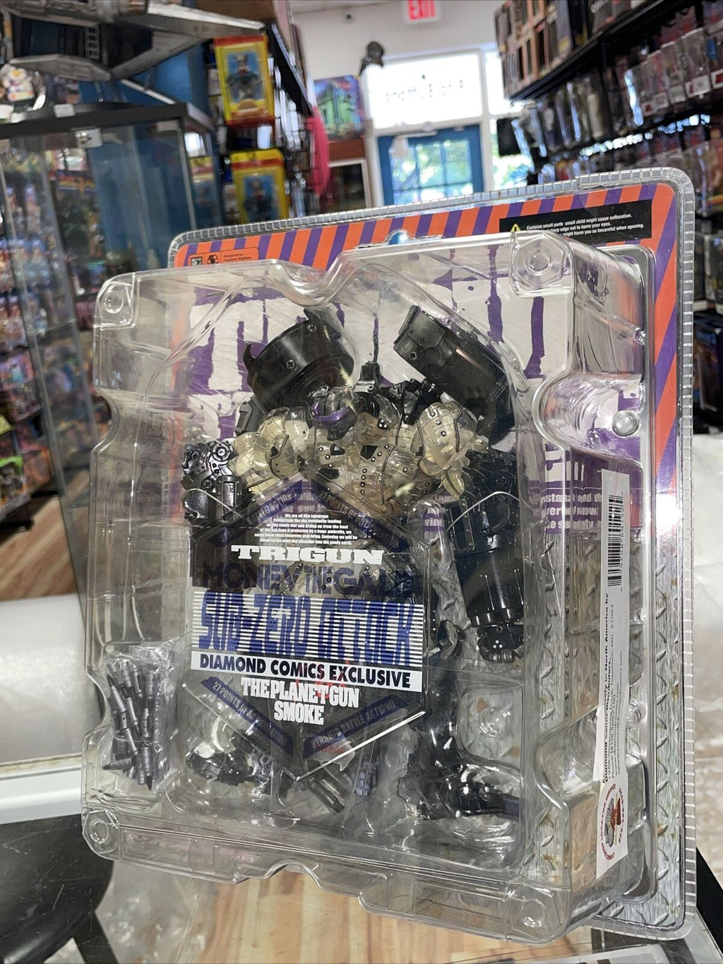 Monev The Gale: Subzero Attack Trigun Planet Gun Smoke (Diamond Comics, 2002) product image 2, provided for visual reference