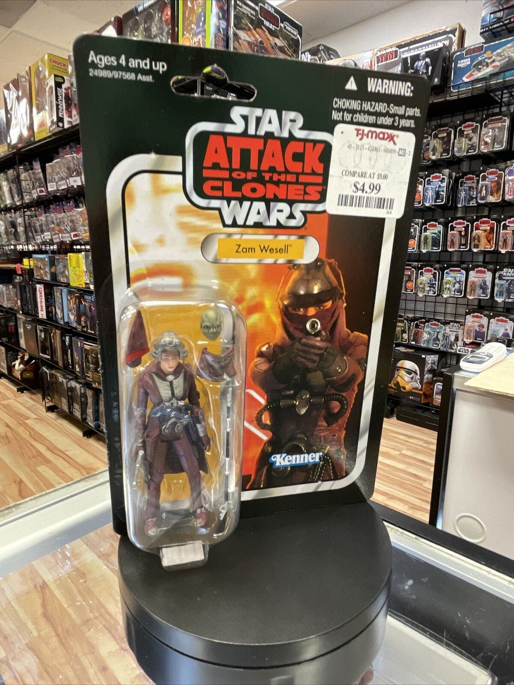 Zam Wesell vc30 (Star Wars AOTC, Vintage Collection) product image 3, provided for visual reference and product detail review