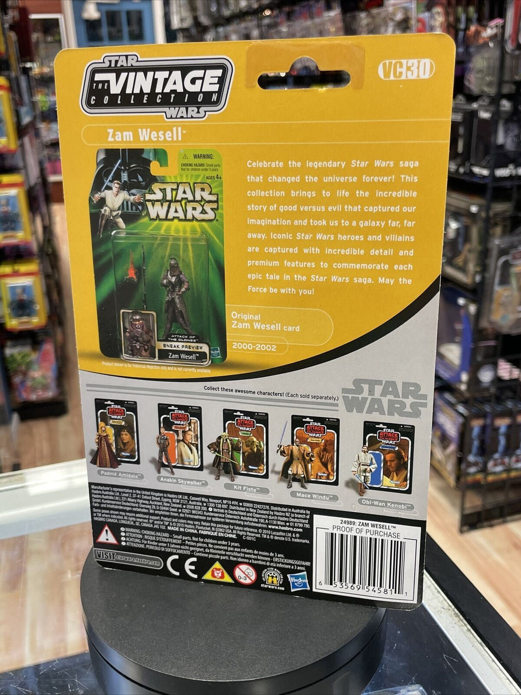 Zam Wesell vc30 (Star Wars AOTC, Vintage Collection) product image 8, provided for visual reference and product detail review