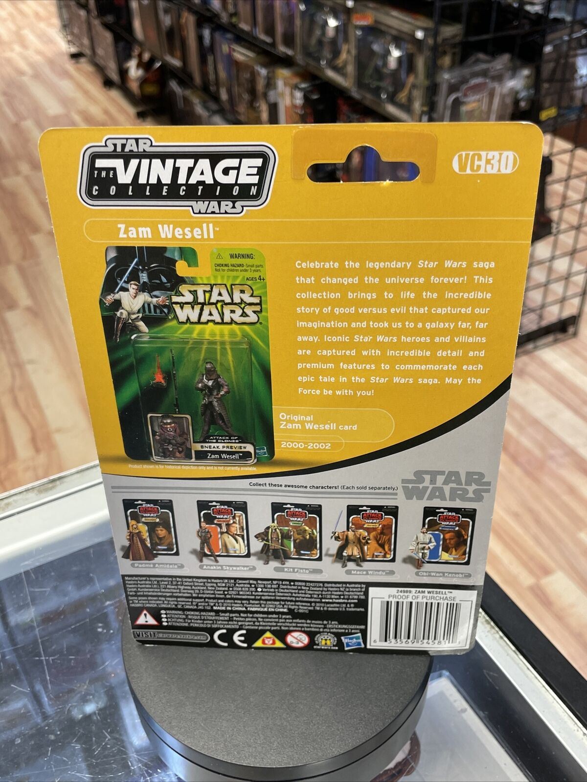 Zam Wesell vc30 (Star Wars AOTC, Vintage Collection) product image 9, provided for visual reference and product detail review