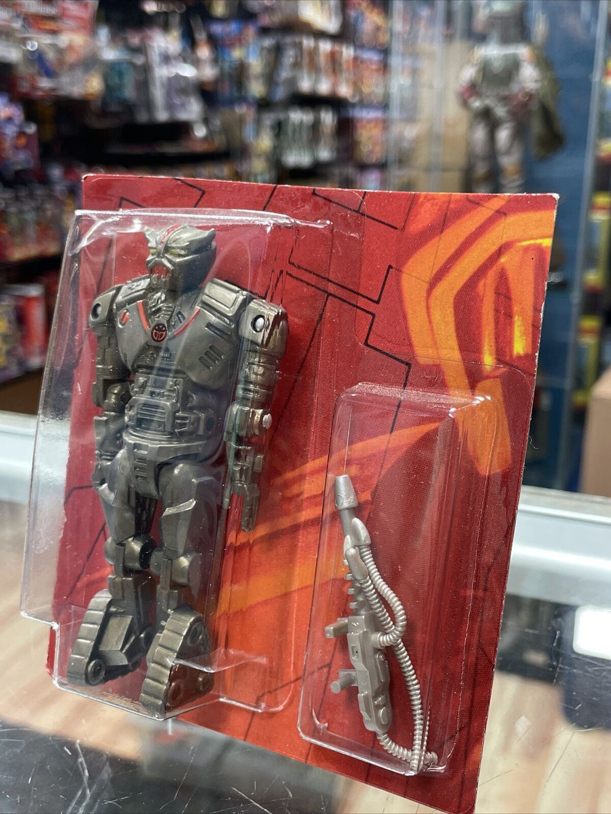 Blastarr Ground Guardian (Captain Power, Vintage Mattel) Cut Card Sealed product image 3, provided for visual reference and