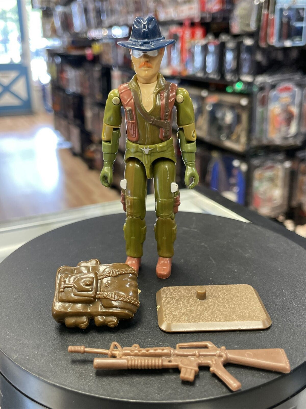 Wild Bill Dragonfly Driver with Gear (GI Joe Vintage, Hasbro) -AA product image 1, provided for visual reference and product