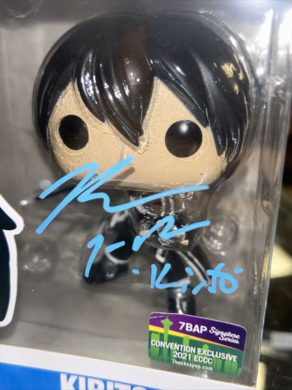 Kirito Signed By Bryce Papenbrook (Funko, Sword Art Online)*JSA Authenticated* product image 3, provided for visual
