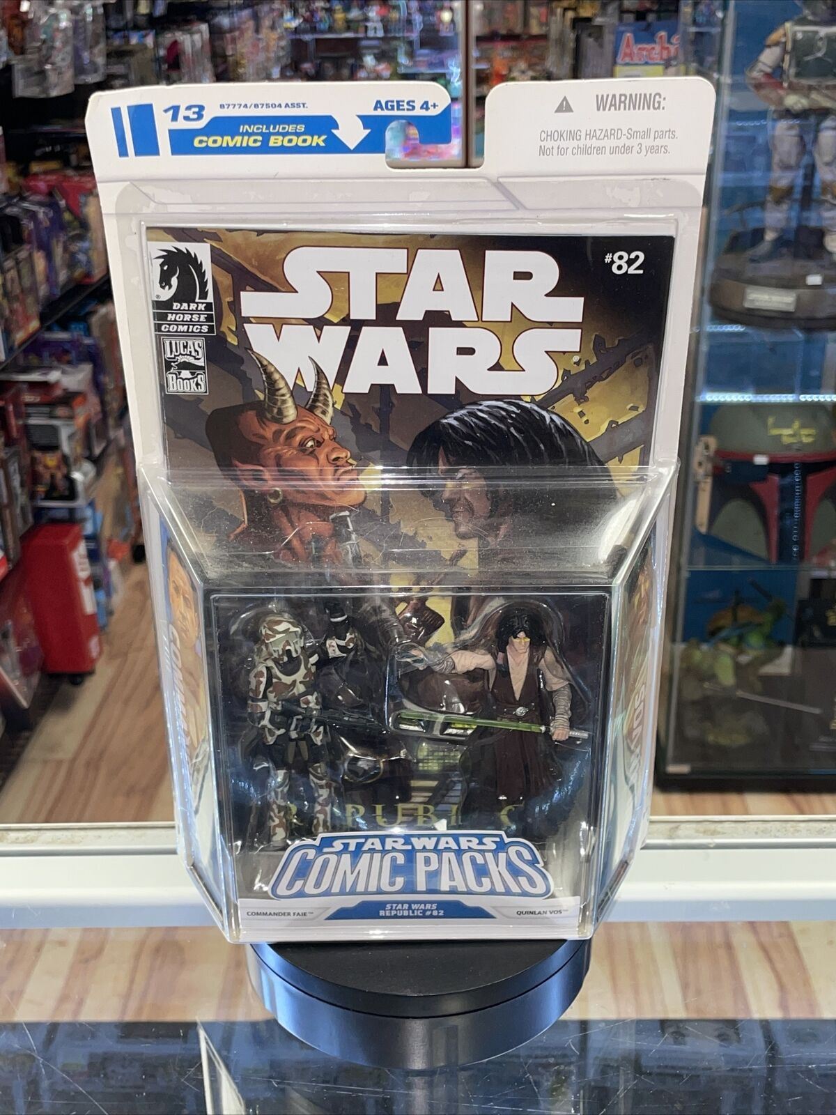 Commander Faie & Quinlan Vos Comic Pack (Star Wars, Hasbro) product image 1, provided for visual reference and product