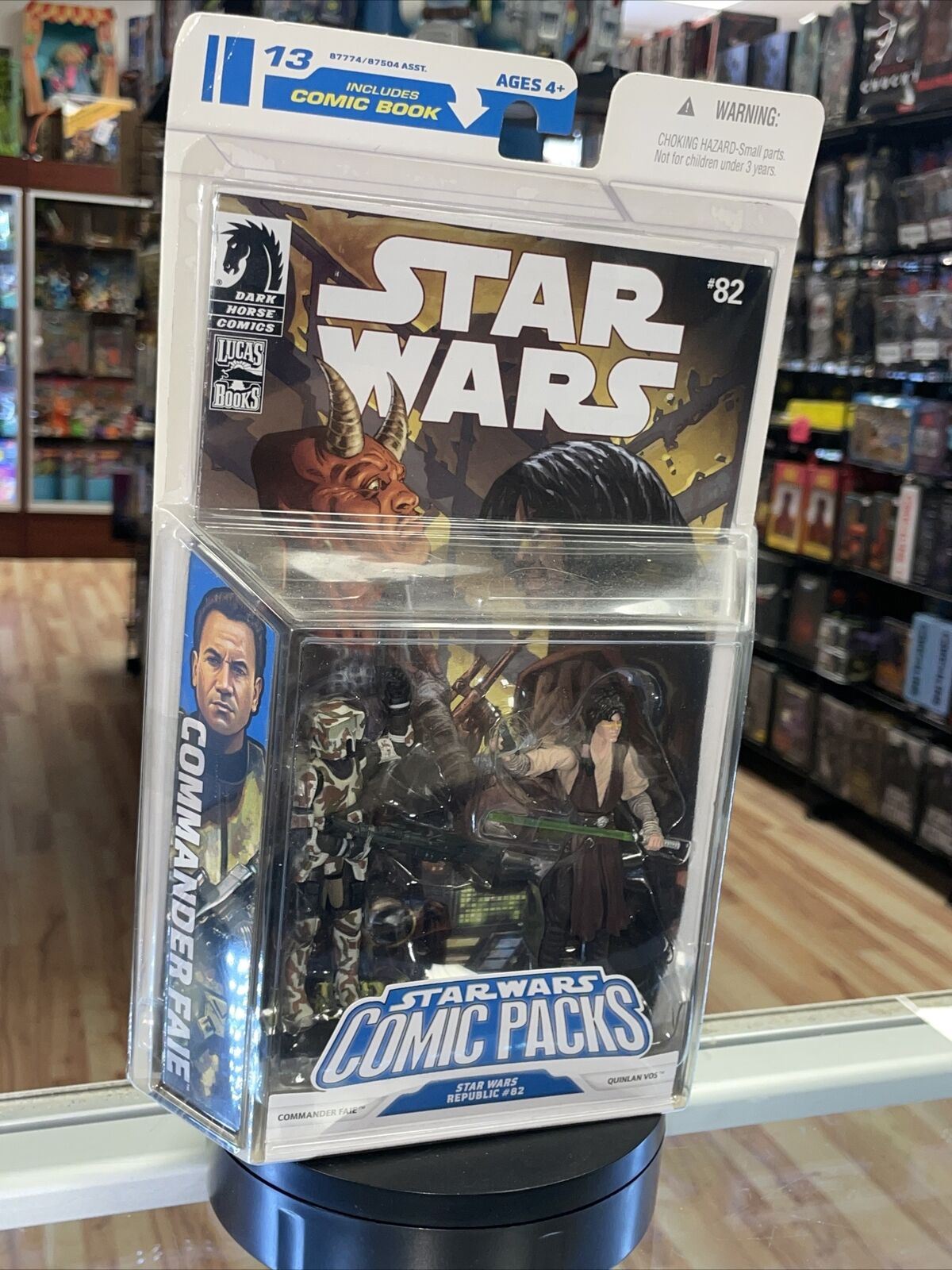 Commander Faie & Quinlan Vos Comic Pack (Star Wars, Hasbro) product image 2, provided for visual reference and product