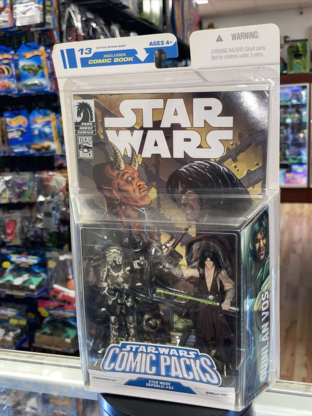 Commander Faie & Quinlan Vos Comic Pack (Star Wars, Hasbro) product image 3, provided for visual reference and product