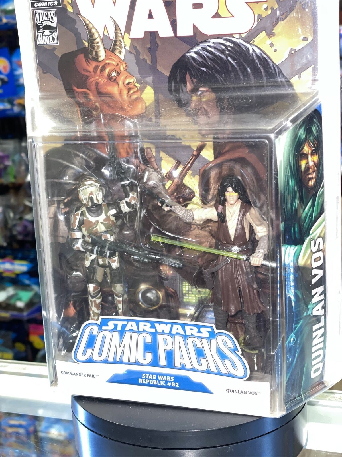 Commander Faie & Quinlan Vos Comic Pack (Star Wars, Hasbro) product image 4, provided for visual reference and product