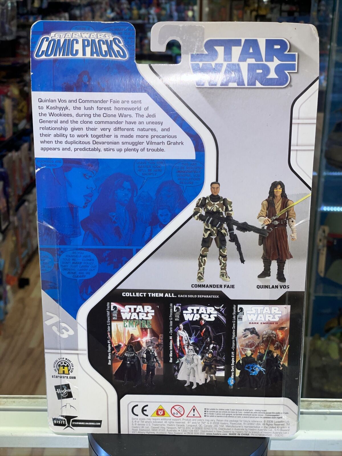 Commander Faie & Quinlan Vos Comic Pack (Star Wars, Hasbro) product image 5, provided for visual reference and product