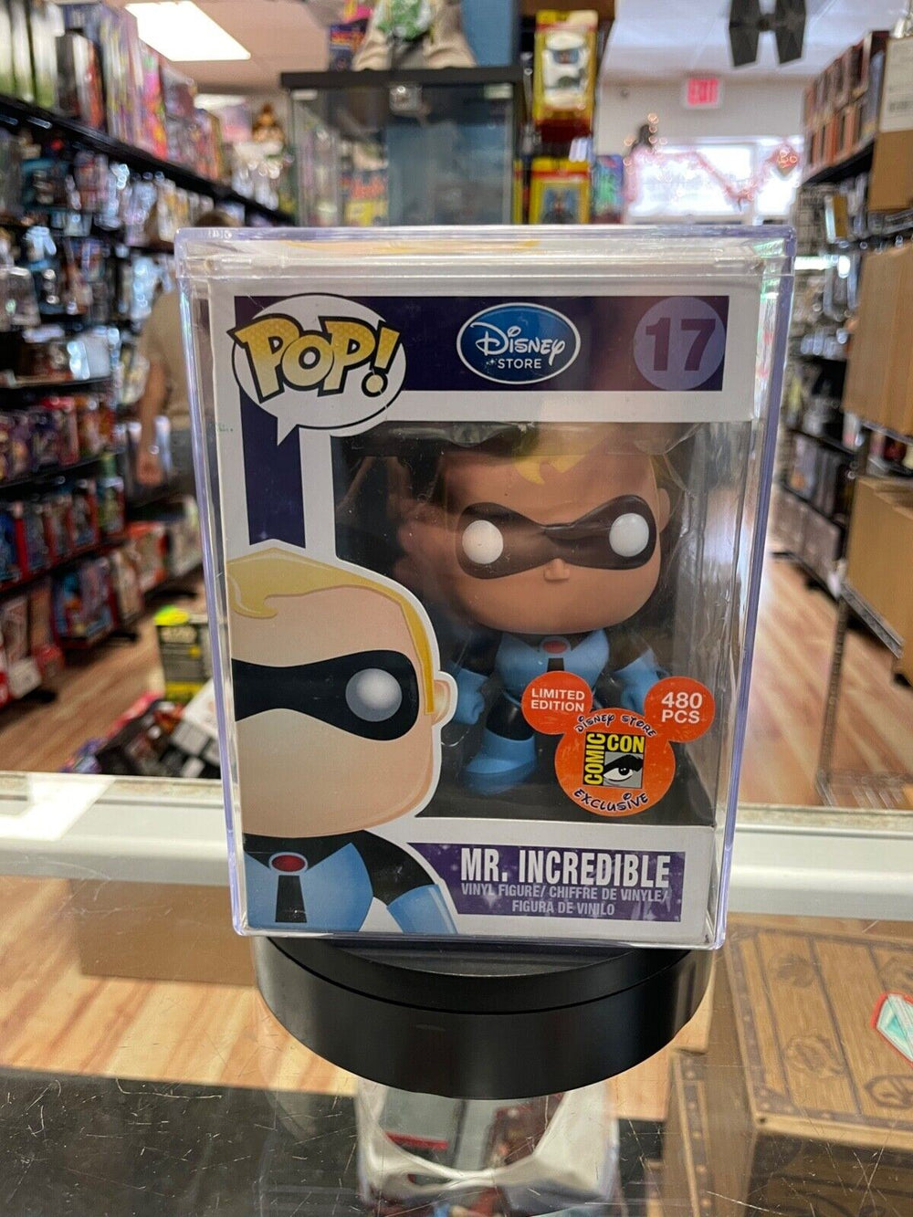 Mr Incredible #17 SDCC Exclusive 1 Of 480 (Funko Pop!, Disney) **Super Rare**