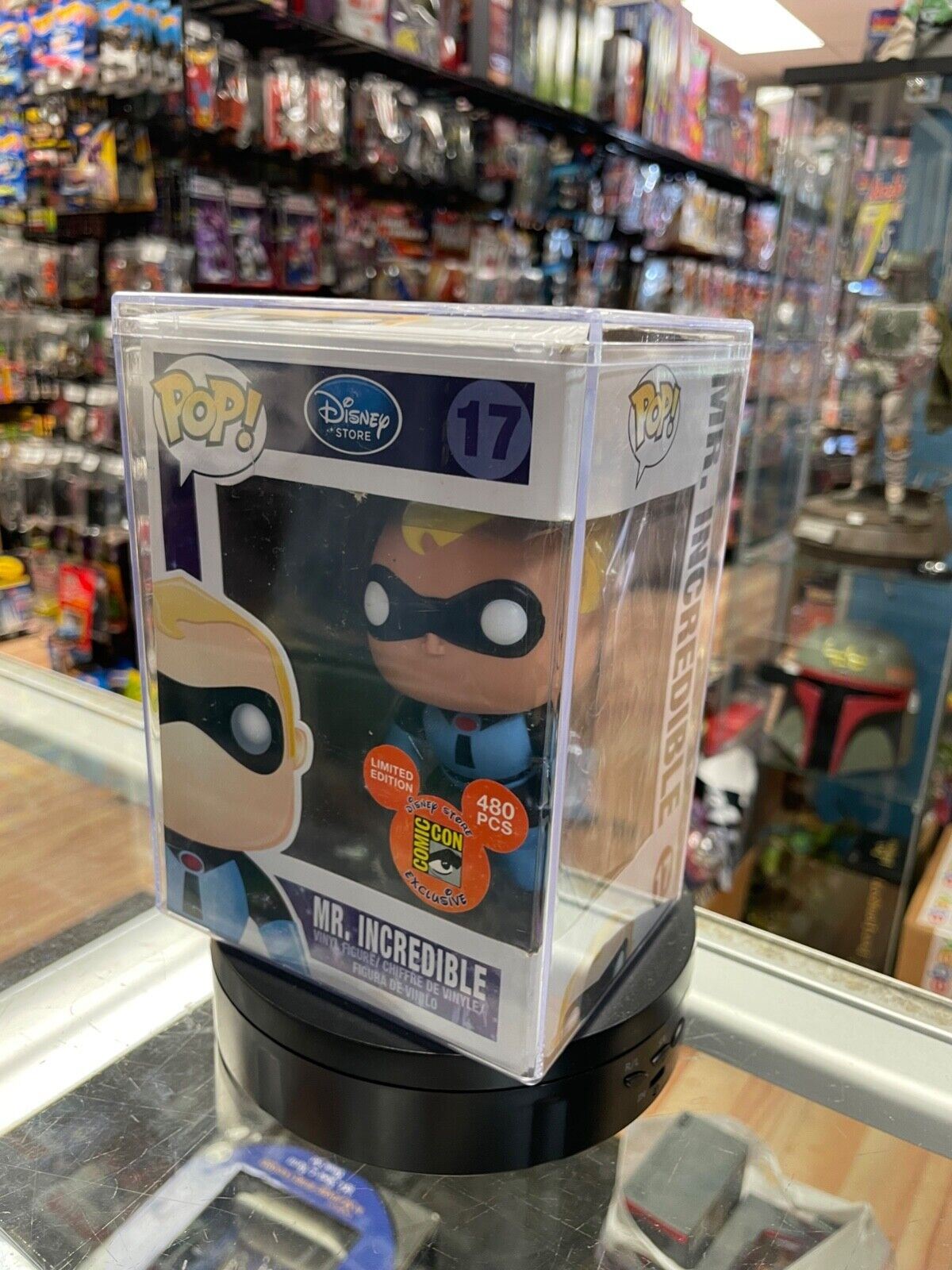 Mr Incredible #17 SDCC Exclusive 1 Of 480 (Funko Pop!, Disney) **Super Rare** product image 2, provided for visual reference