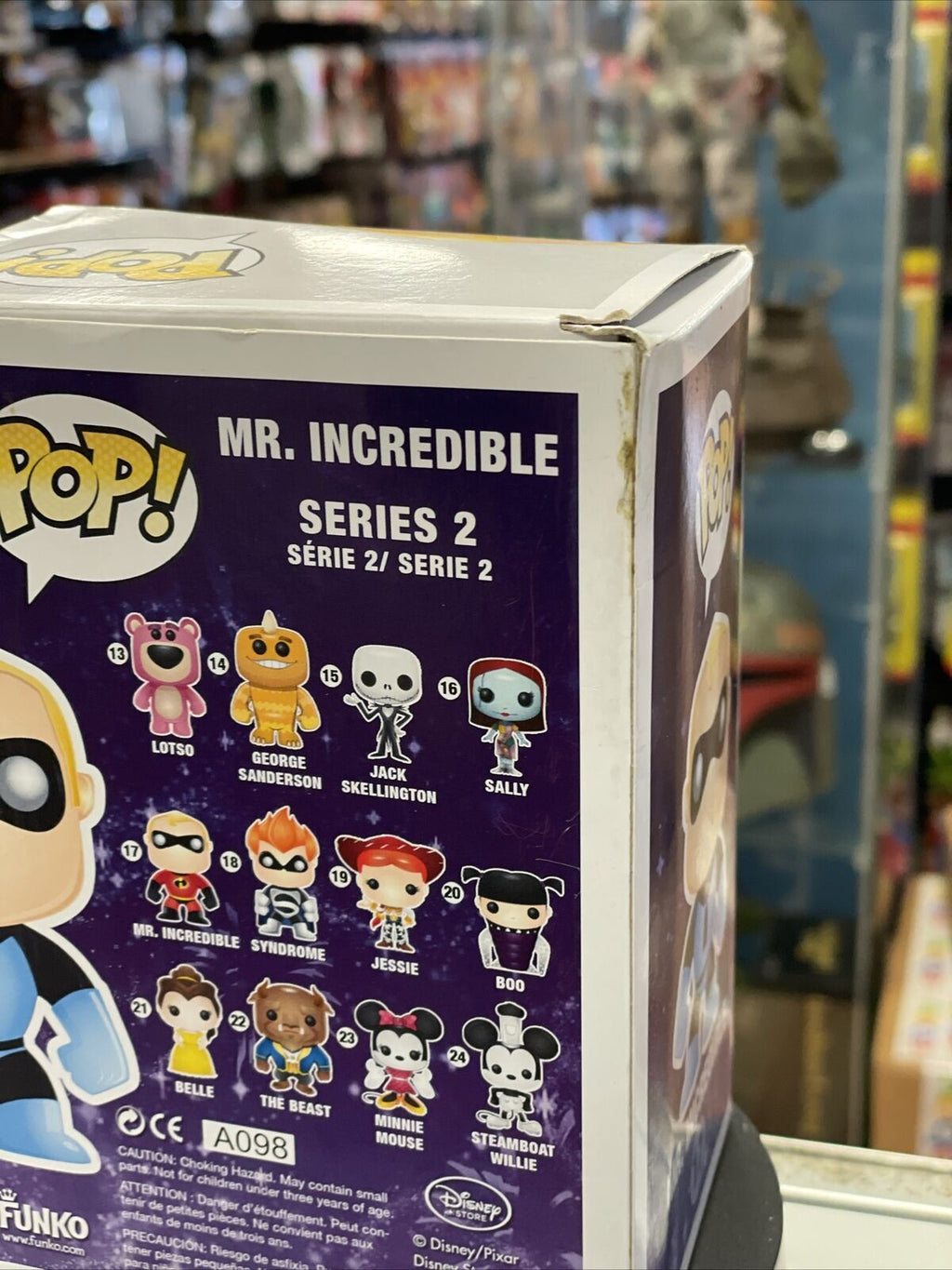 Mr Incredible #17 SDCC Exclusive 1 Of 480 (Funko Pop!, Disney) **Super Rare** product image 11, provided for visual