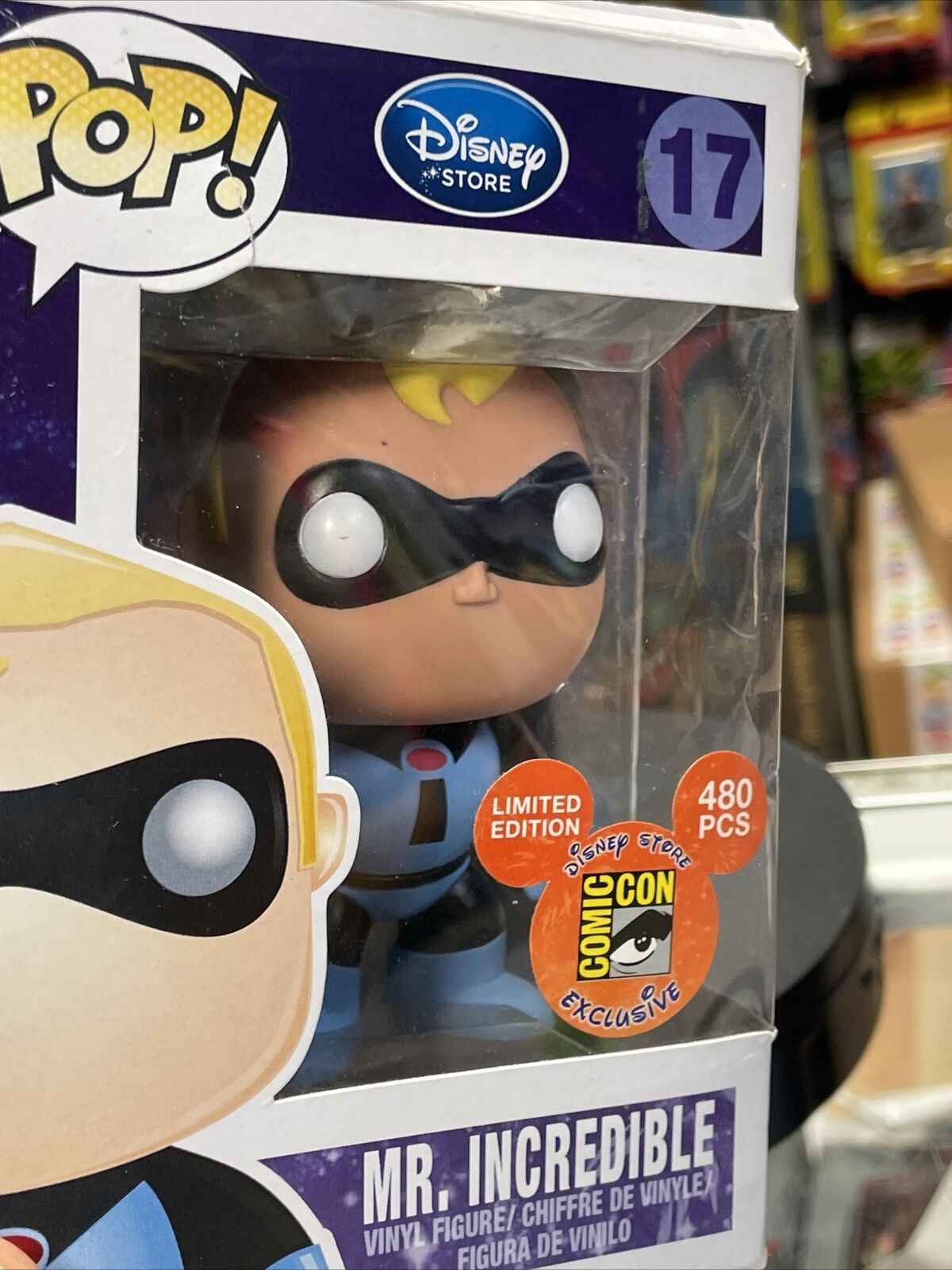 Mr Incredible #17 SDCC Exclusive 1 Of 480 (Funko Pop!, Disney) **Super Rare** product image 18, provided for visual