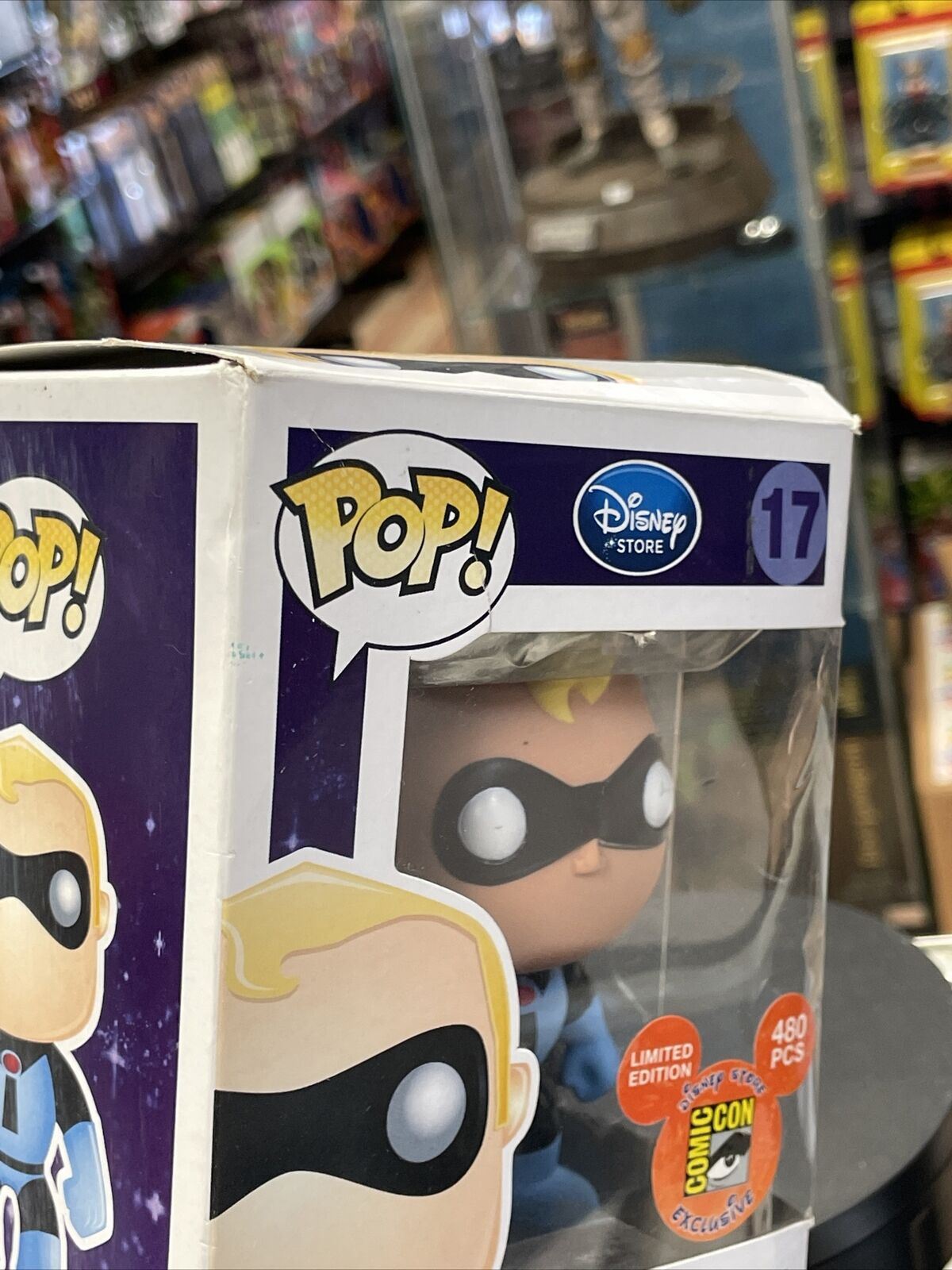 Mr Incredible #17 SDCC Exclusive 1 Of 480 (Funko Pop!, Disney) **Super Rare** product image 19, provided for visual