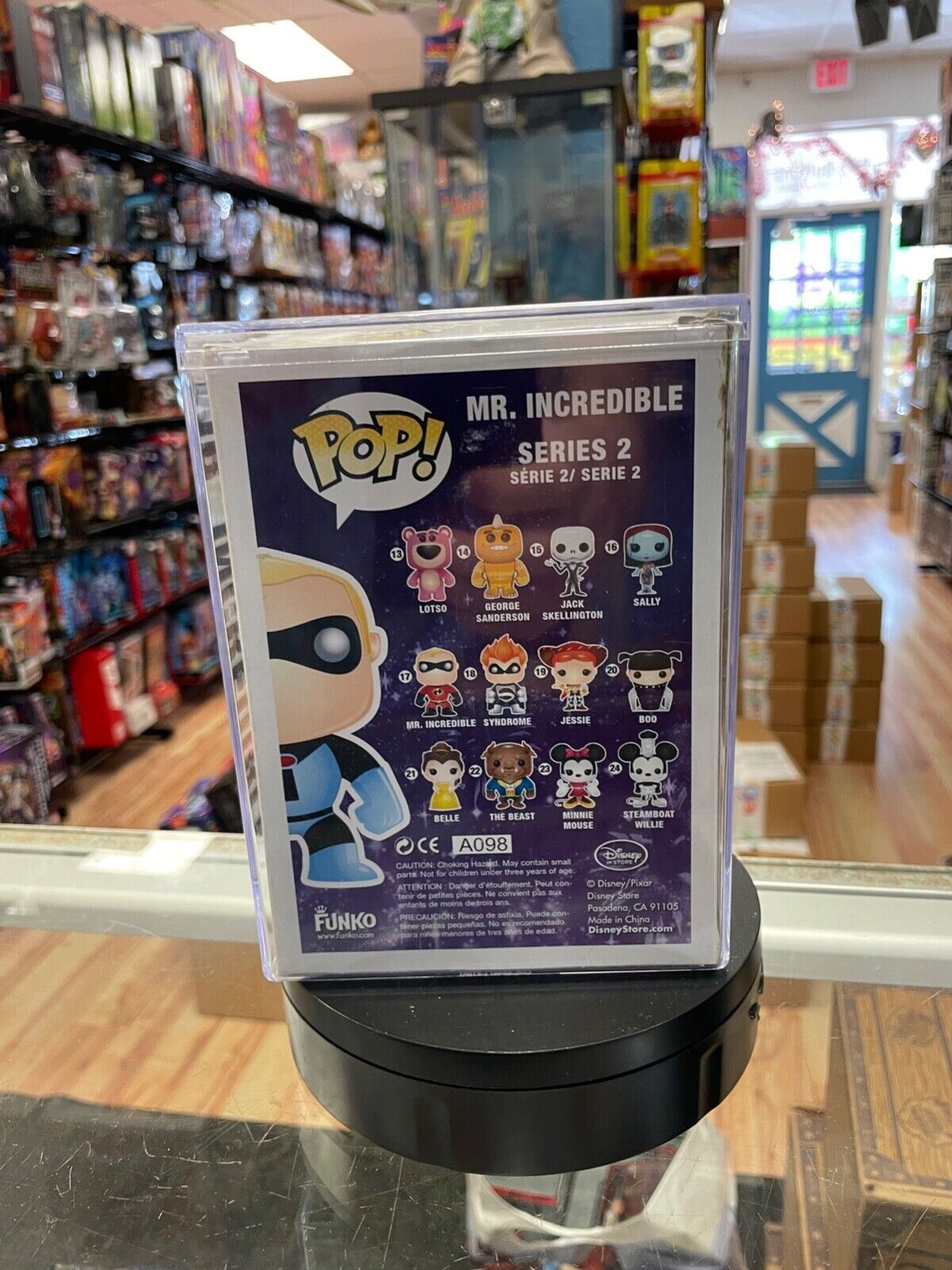 Mr Incredible #17 SDCC Exclusive 1 Of 480 (Funko Pop!, Disney) **Super Rare** product image 3, provided for visual reference