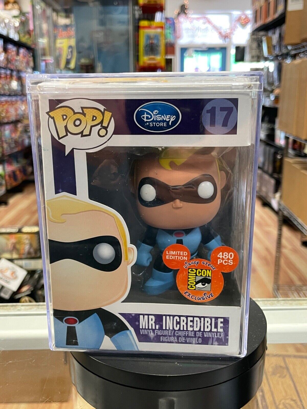 Mr Incredible #17 SDCC Exclusive 1 Of 480 (Funko Pop!, Disney) **Super Rare** product image 5, provided for visual reference
