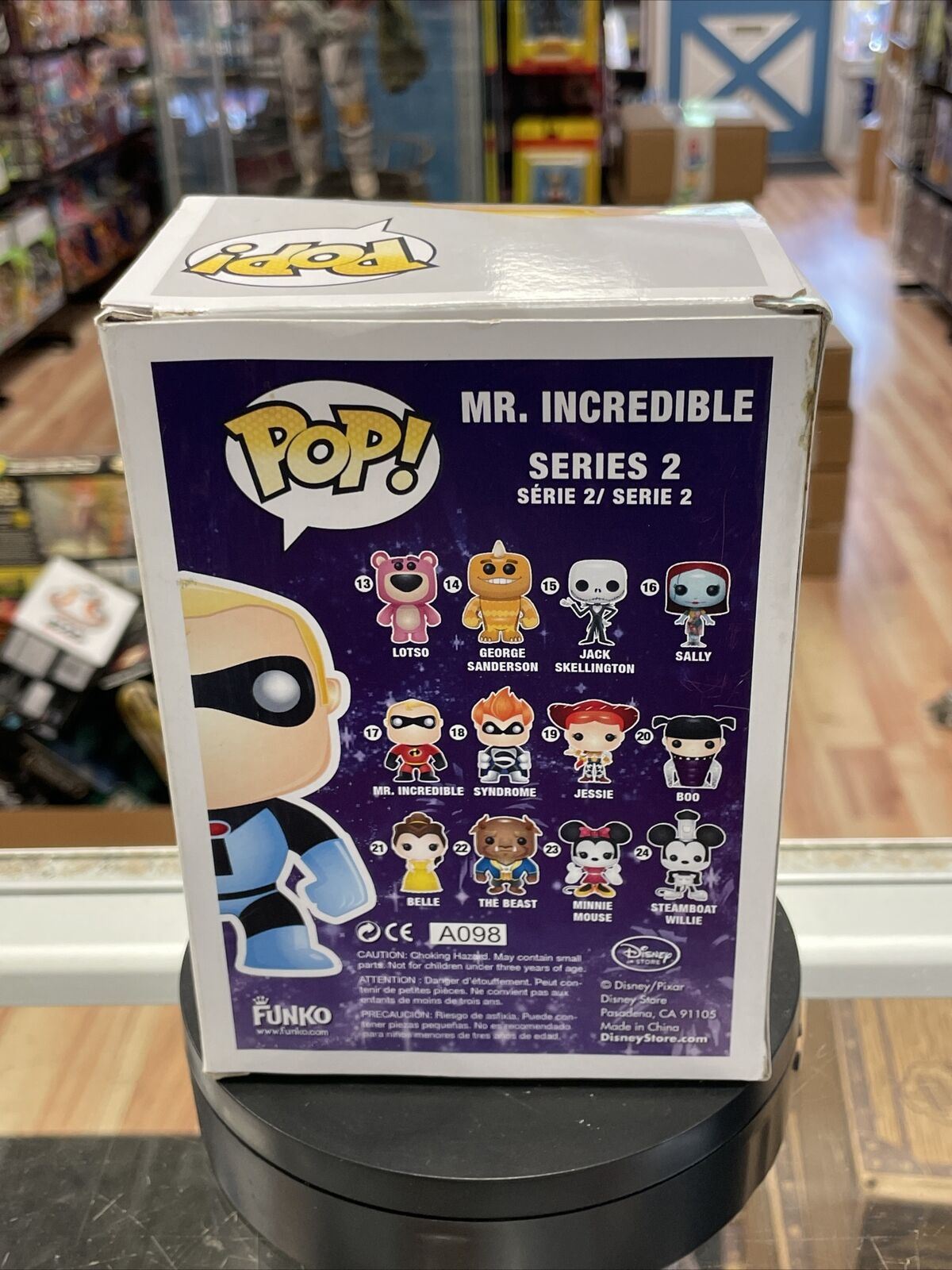 Mr Incredible #17 SDCC Exclusive 1 Of 480 (Funko Pop!, Disney) **Super Rare** product image 9, provided for visual reference