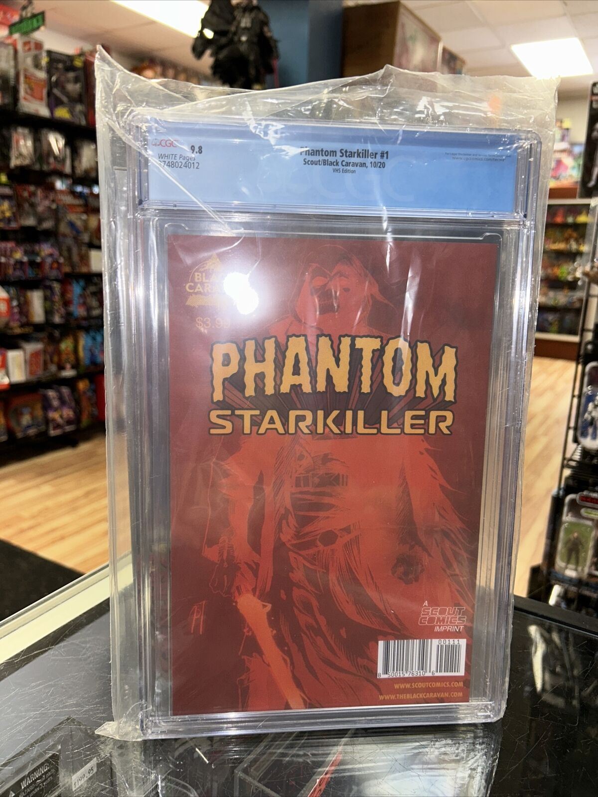 Phantom Star killer #1 (CGC 9.8 WHITE, Dark Horse Comics) VHS Edition product image 5, provided for visual reference and