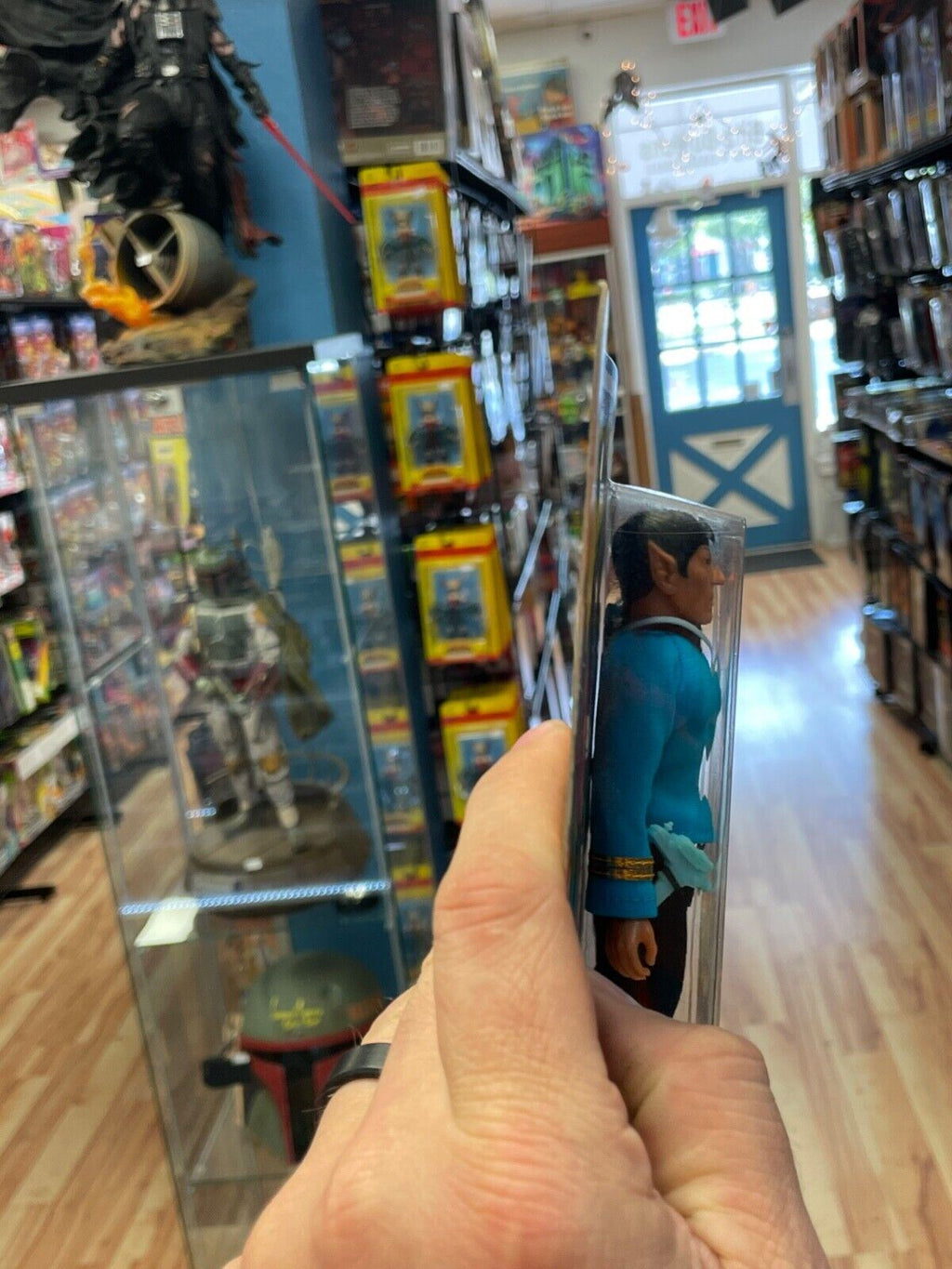 Spock (Star Trek Original Series, Vintage Mego 1974) **Unpunched Grade-able** product image 14, provided for visual