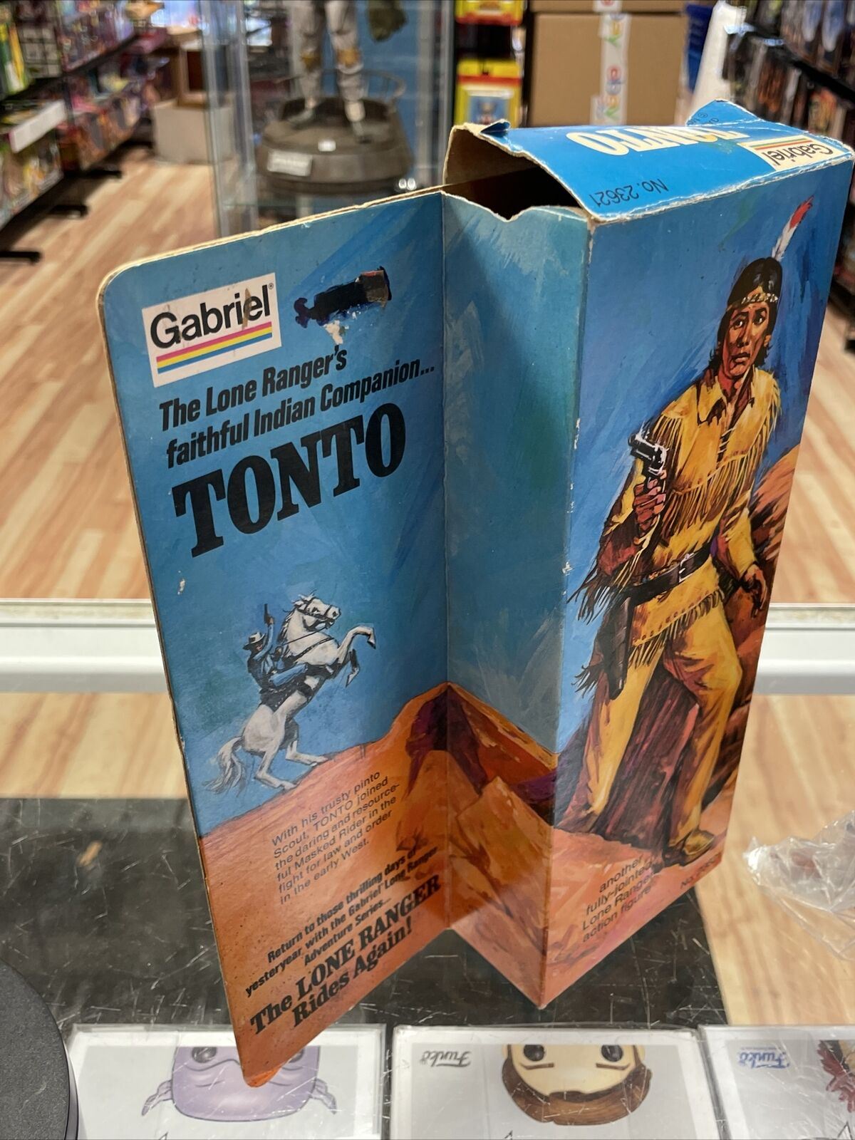 Tonto 1975 (Vintage The Lone Ranger Rides Again, Gabriel Toys) **Sealed Bag** product image 5, provided for visual reference