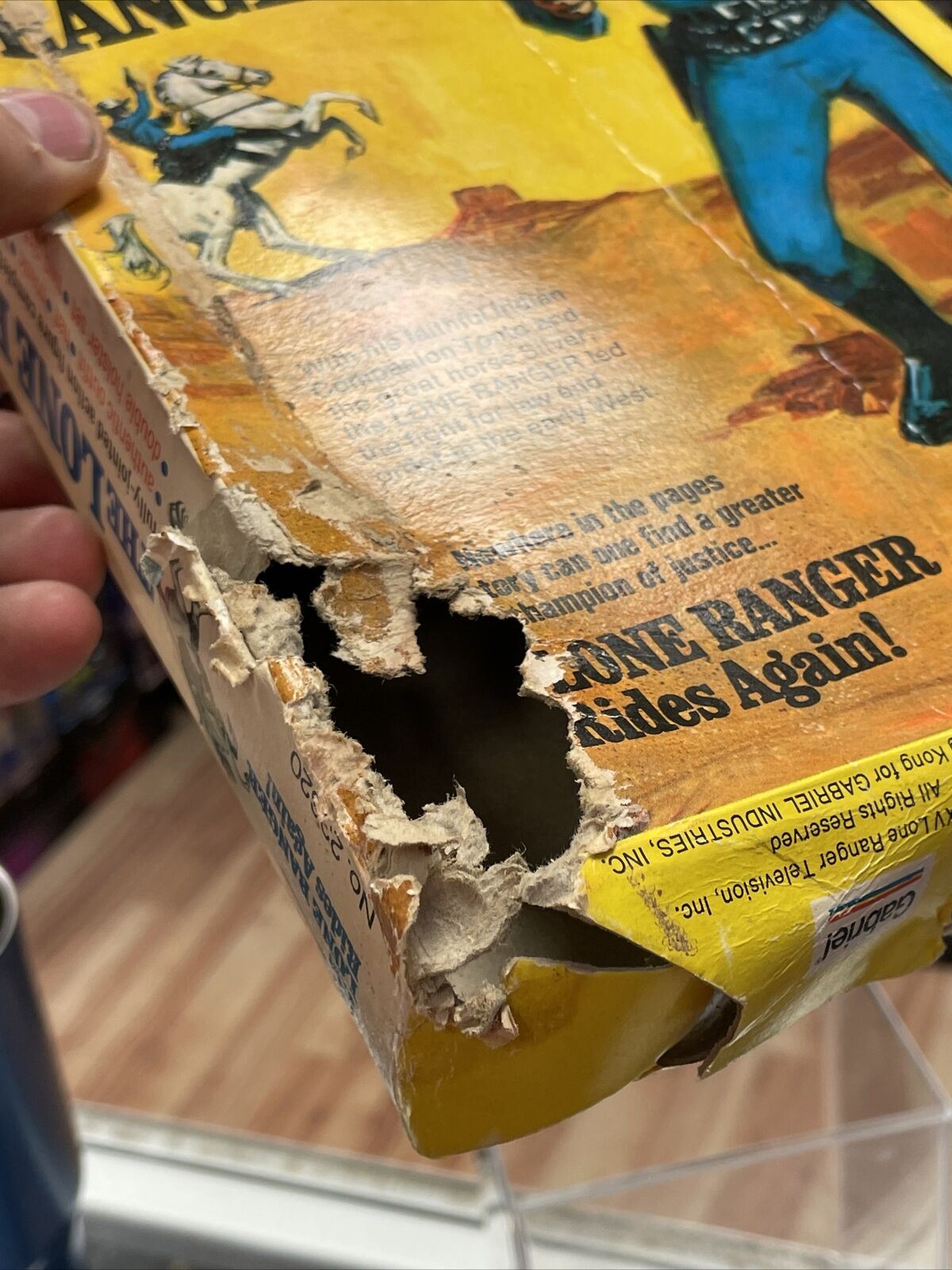 The Lone Ranger 1975 (Vintage Lone Ranger, Gabriel Toys) **Sealed Bag** product image 4, provided for visual reference and