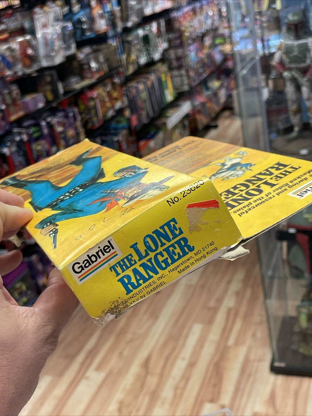 The Lone Ranger 1975 (Vintage Lone Ranger, Gabriel Toys) **Sealed Bag** product image 7, provided for visual reference and