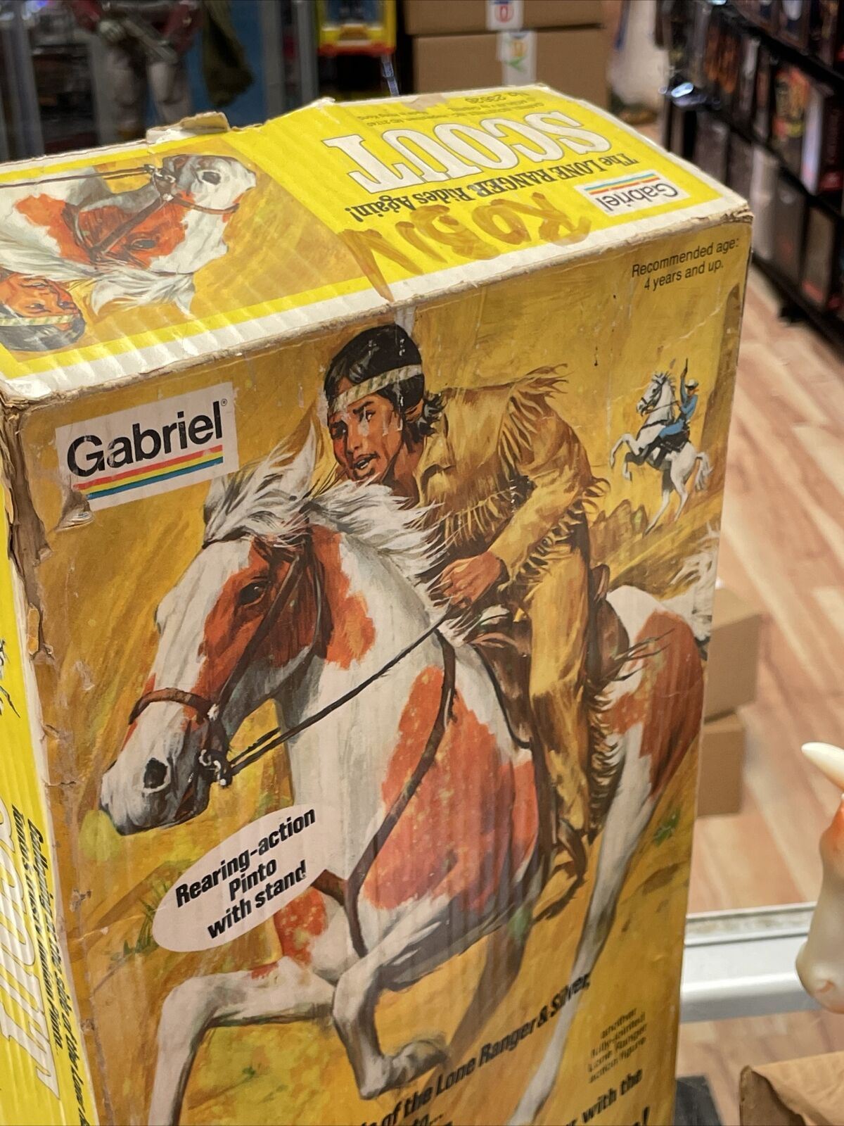 Scout 1975 (Vintage The Lone Ranger Rides Again, Gabriel Toys) **Unused Contents product image 4, provided for visual
