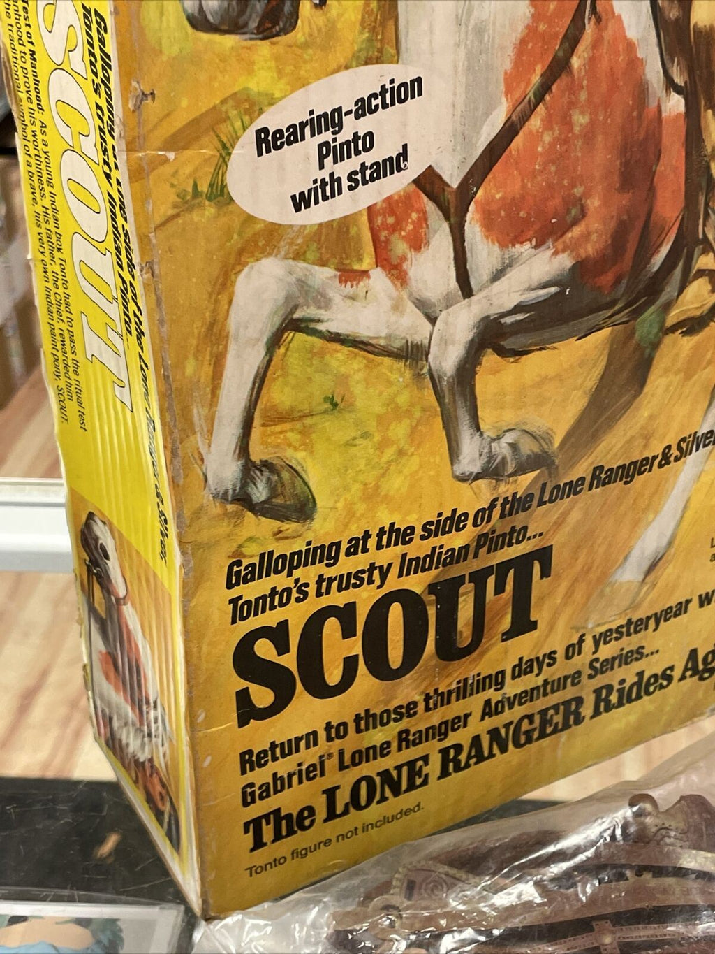 Scout 1975 (Vintage The Lone Ranger Rides Again, Gabriel Toys) **Unused Contents product image 5, provided for visual